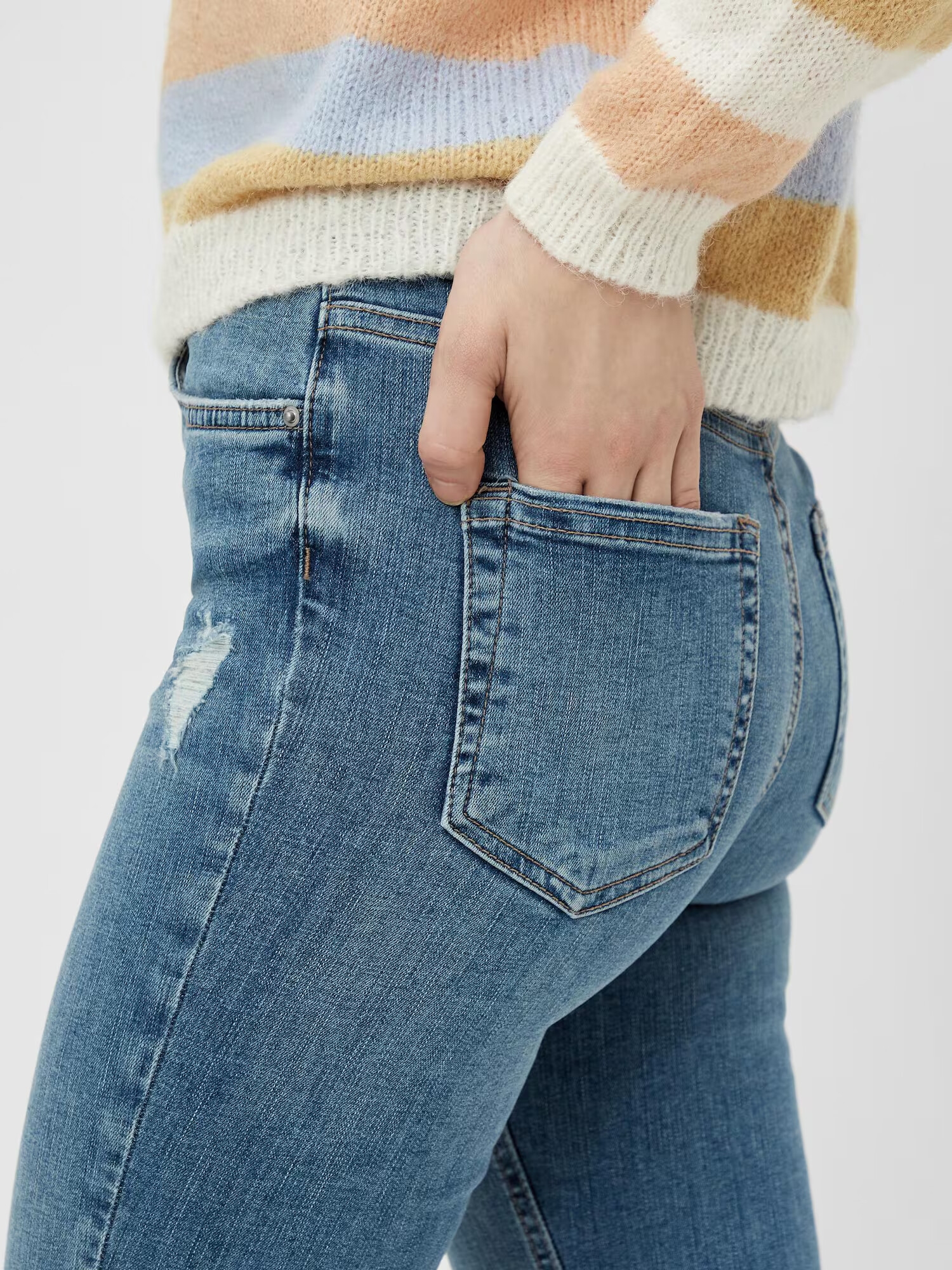 PIECES Jeans 'Delly' albastru - Pled.ro