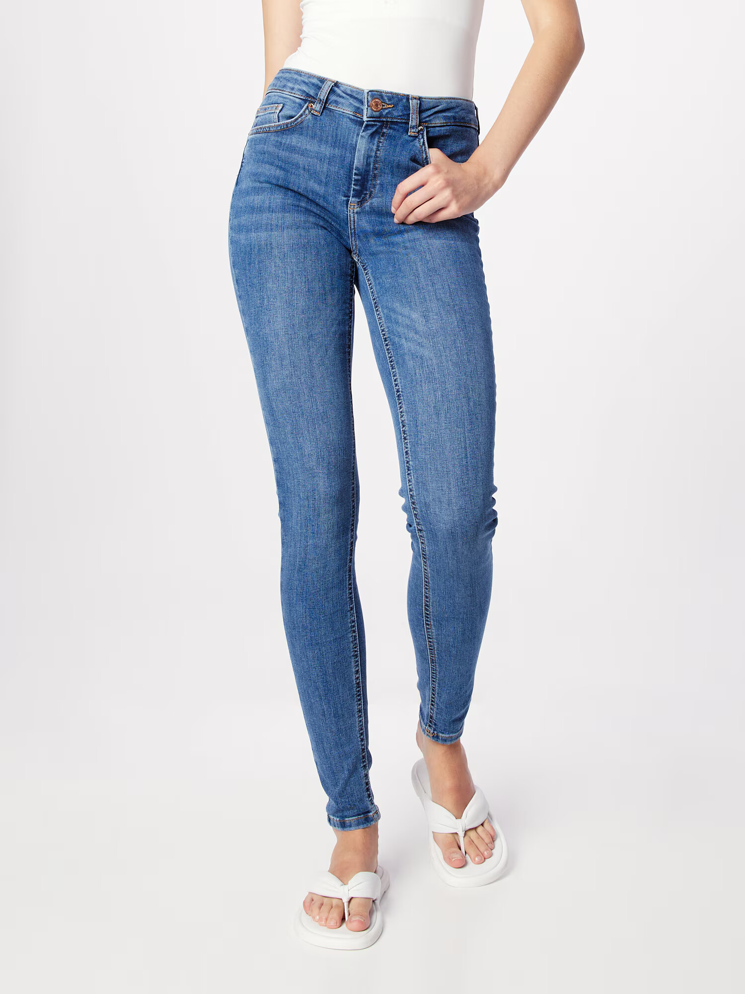 PIECES Jeans 'Delly' albastru denim - Pled.ro