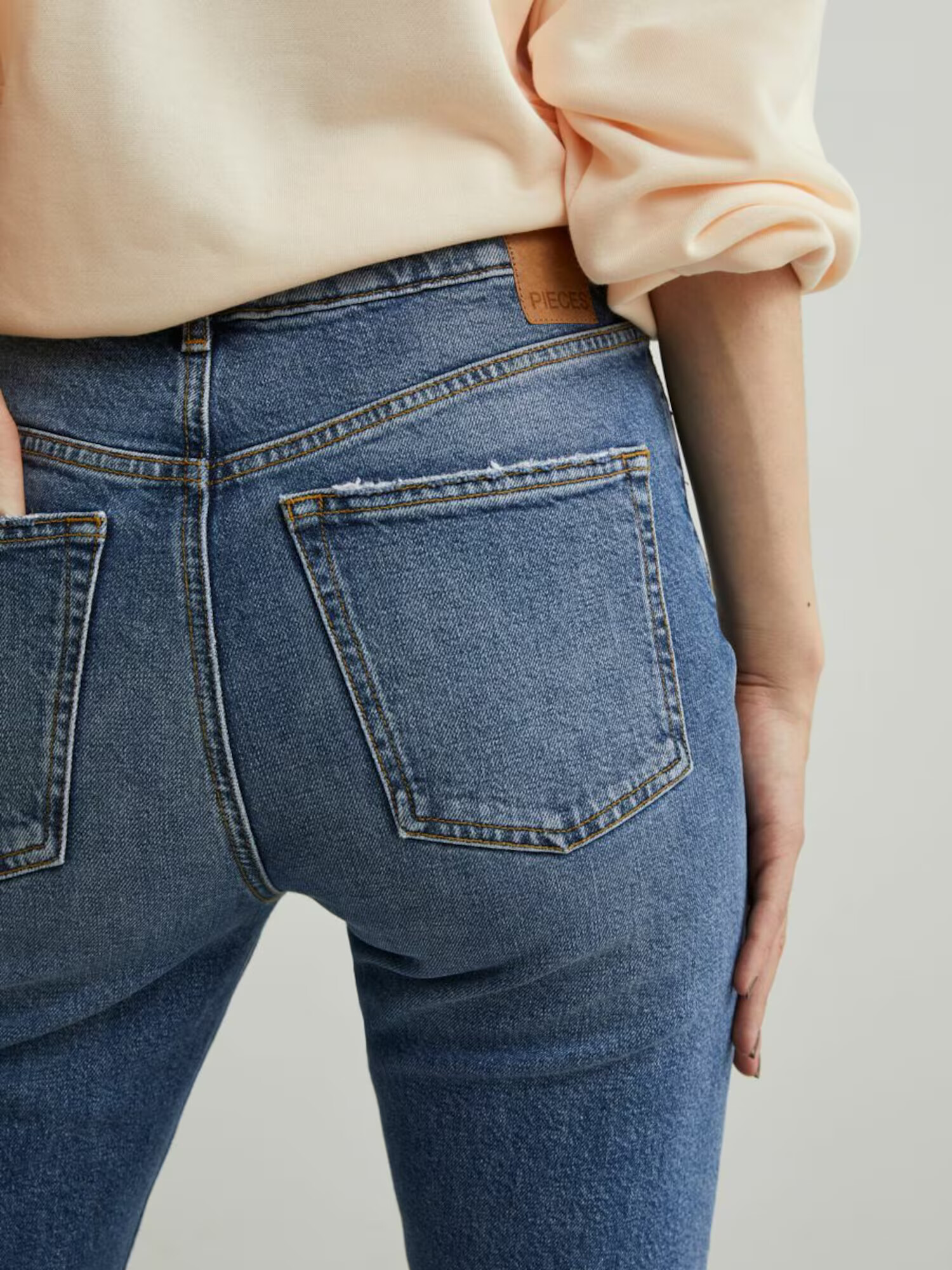 PIECES Jeans 'Eda' albastru denim - Pled.ro