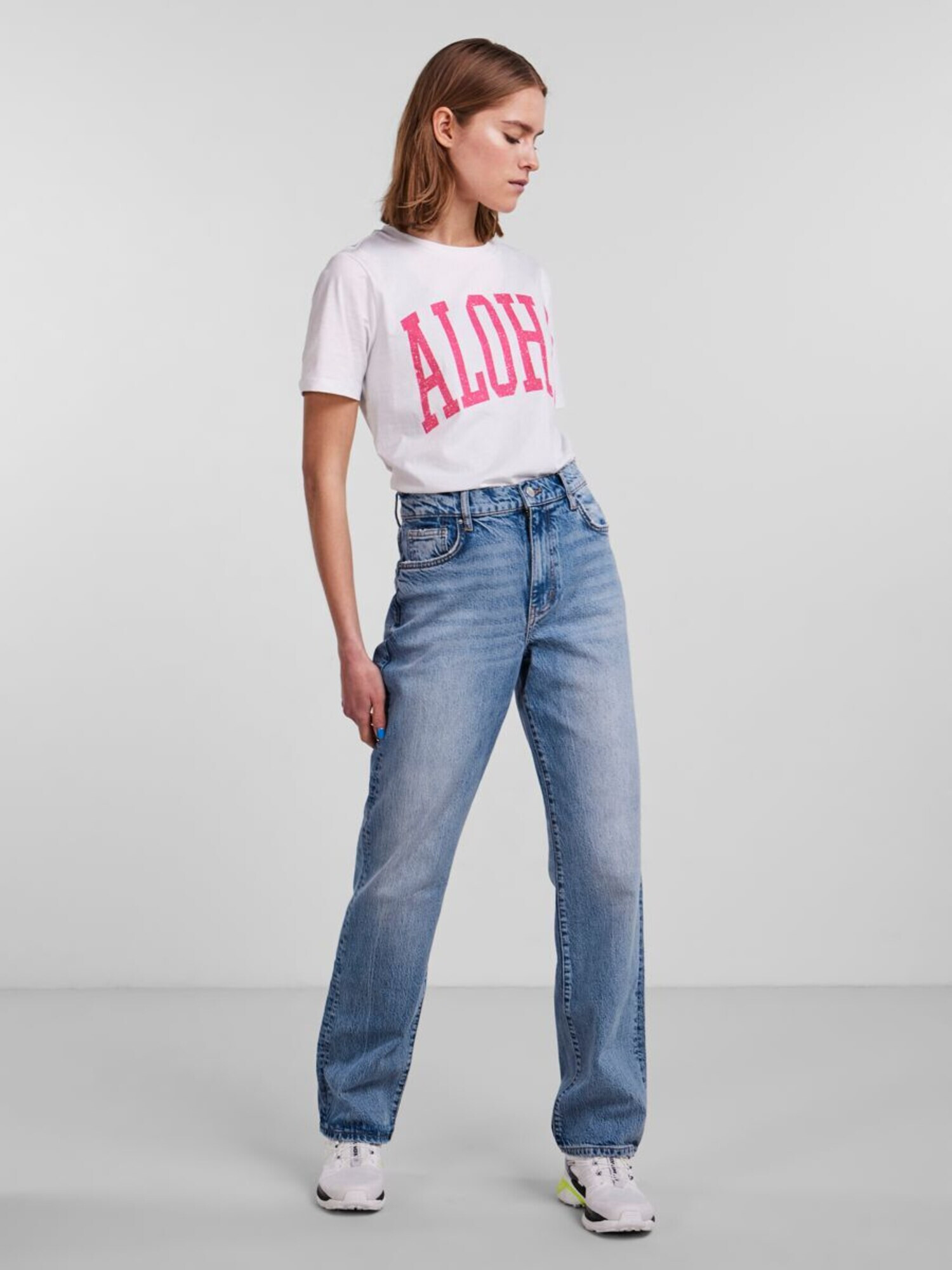 PIECES Jeans 'Elan' albastru denim - Pled.ro