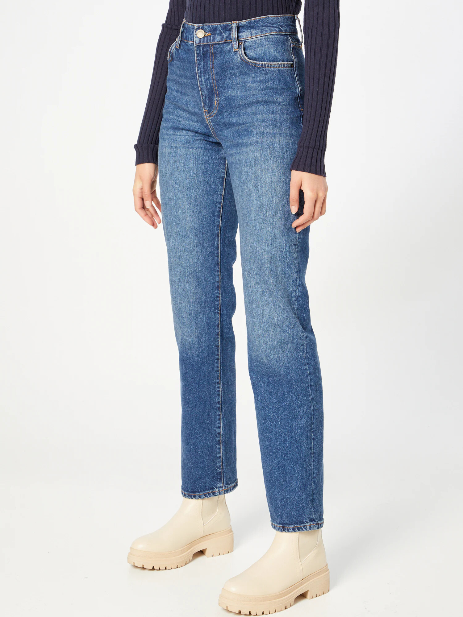 PIECES Jeans 'Elan' albastru denim - Pled.ro