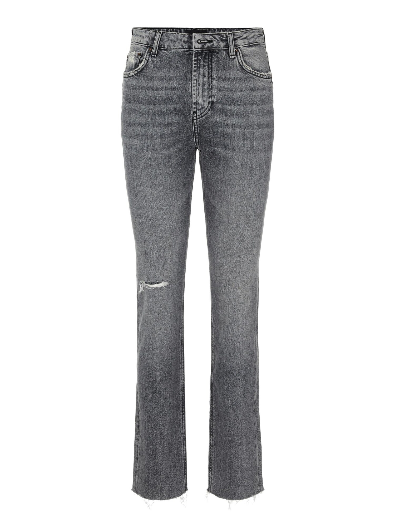 PIECES Jeans gri denim - Pled.ro