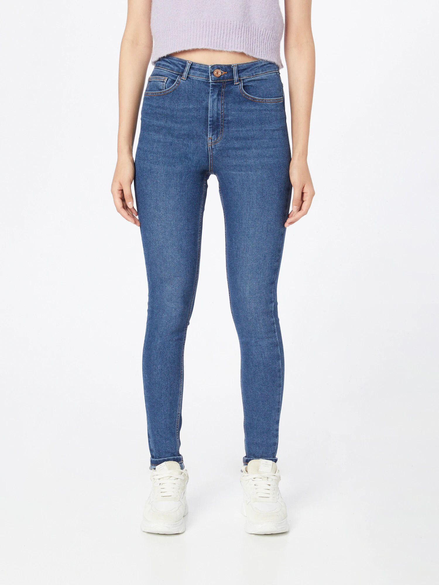 PIECES Jeans 'High Five' albastru - Pled.ro