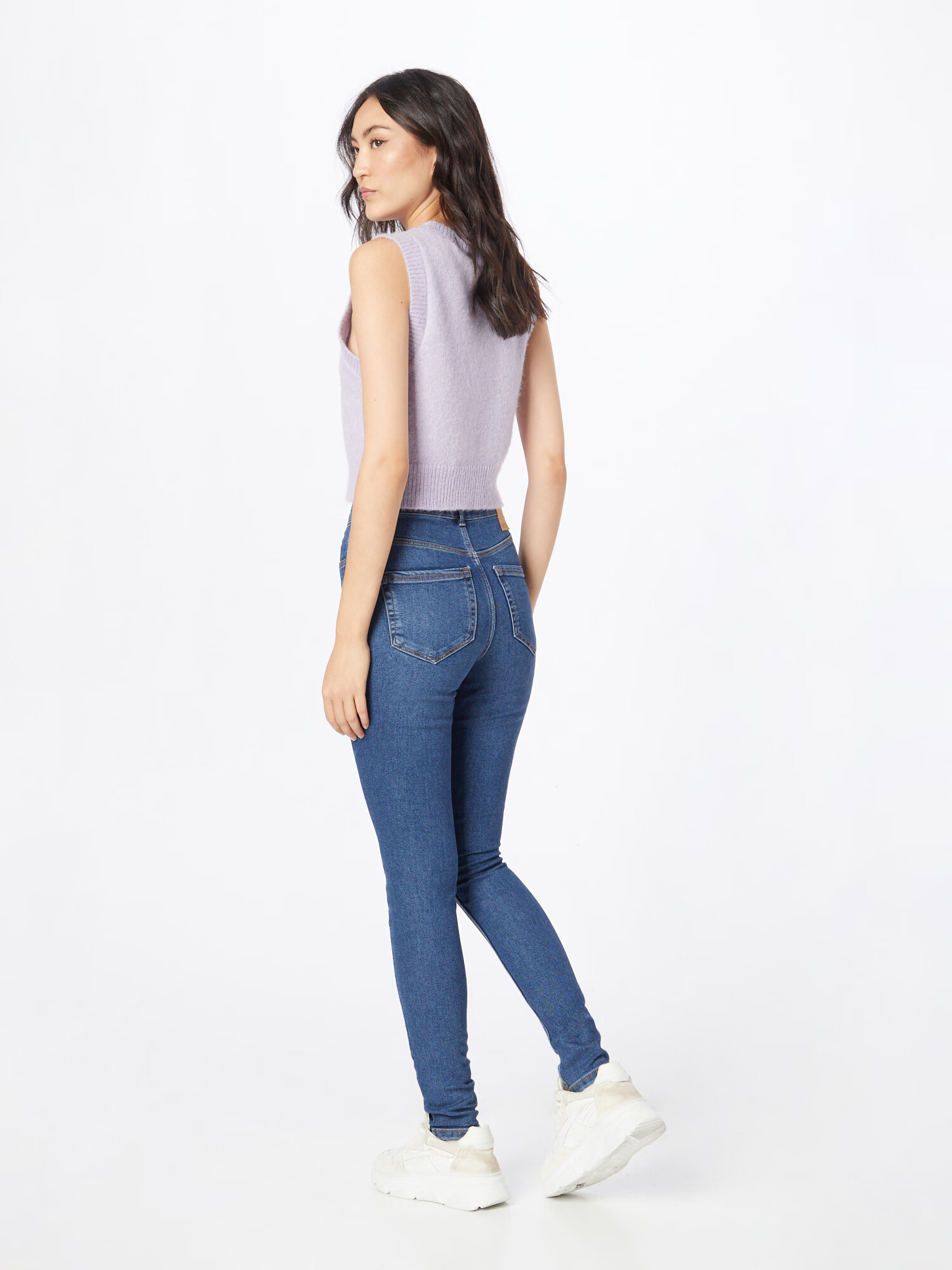 PIECES Jeans 'High Five' albastru - Pled.ro