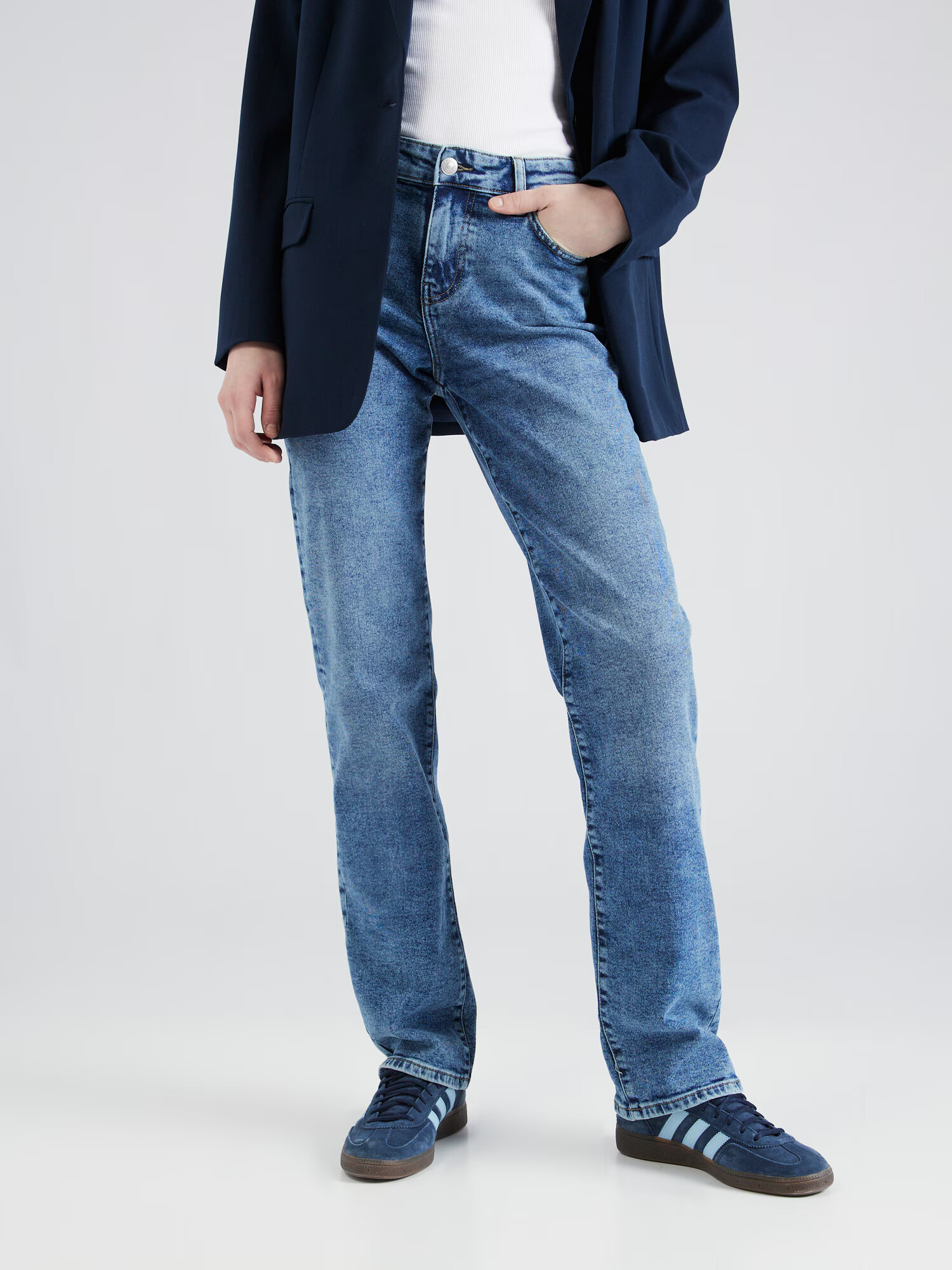 PIECES Jeans 'KELLY' albastru denim - Pled.ro