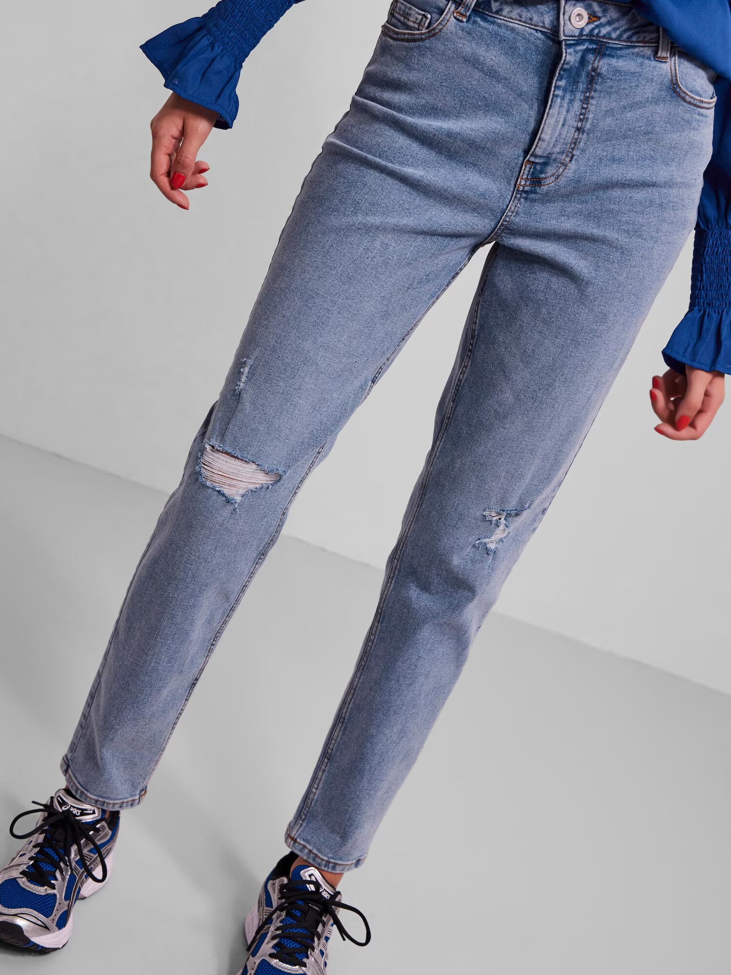 PIECES Jeans 'Kesia' albastru denim - Pled.ro