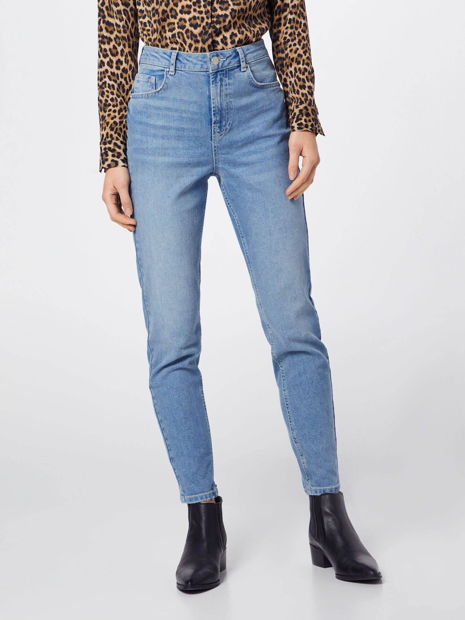 PIECES Jeans 'Leah' albastru deschis / maro deschis - Pled.ro