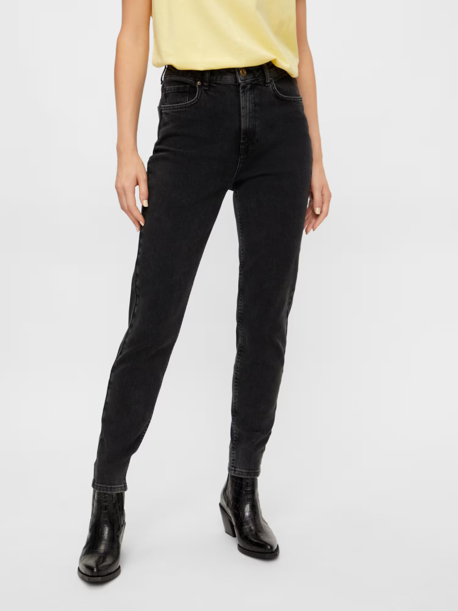 PIECES Jeans 'Leah' negru denim - Pled.ro