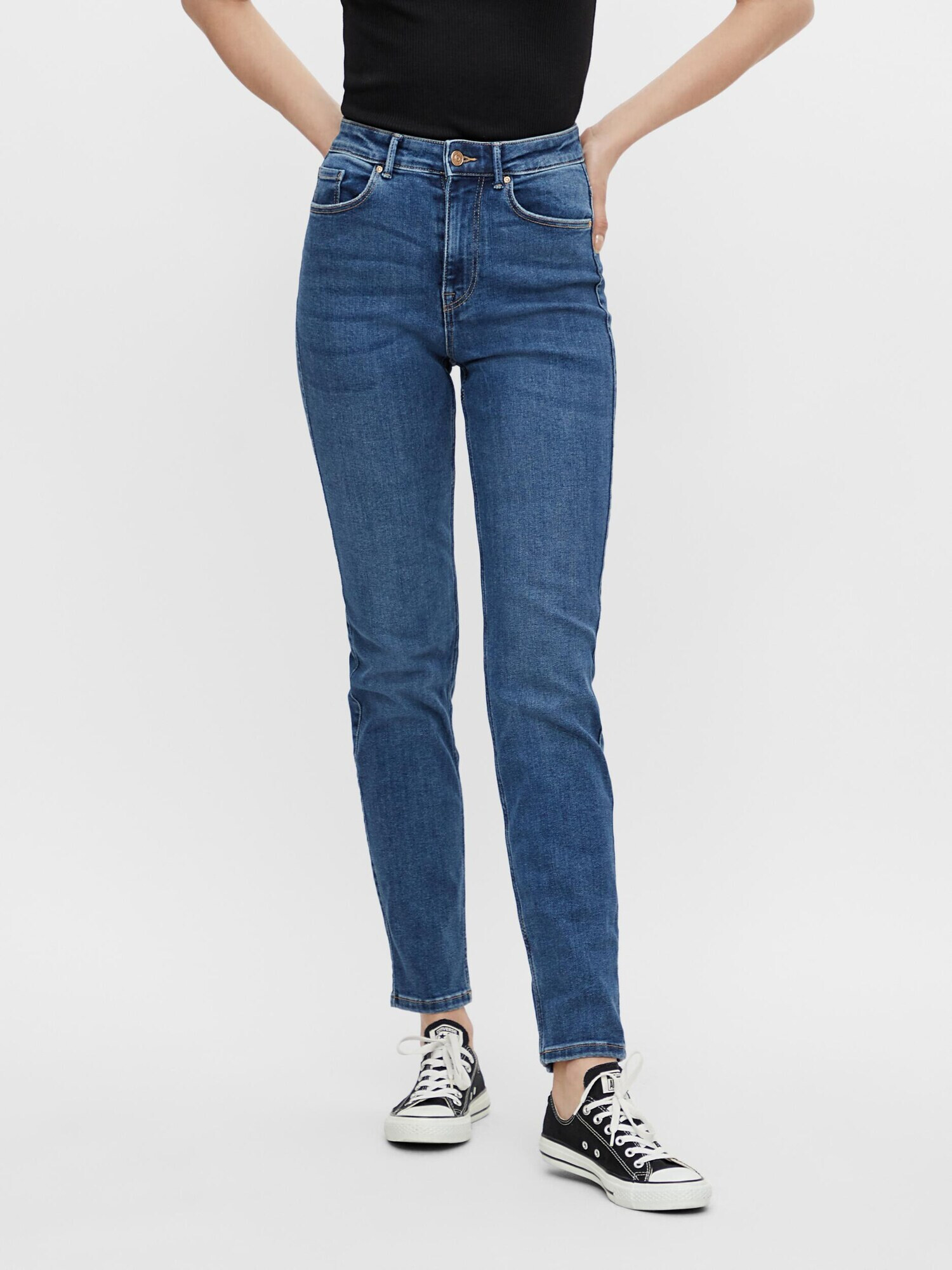 PIECES Jeans 'Lili' albastru denim - Pled.ro