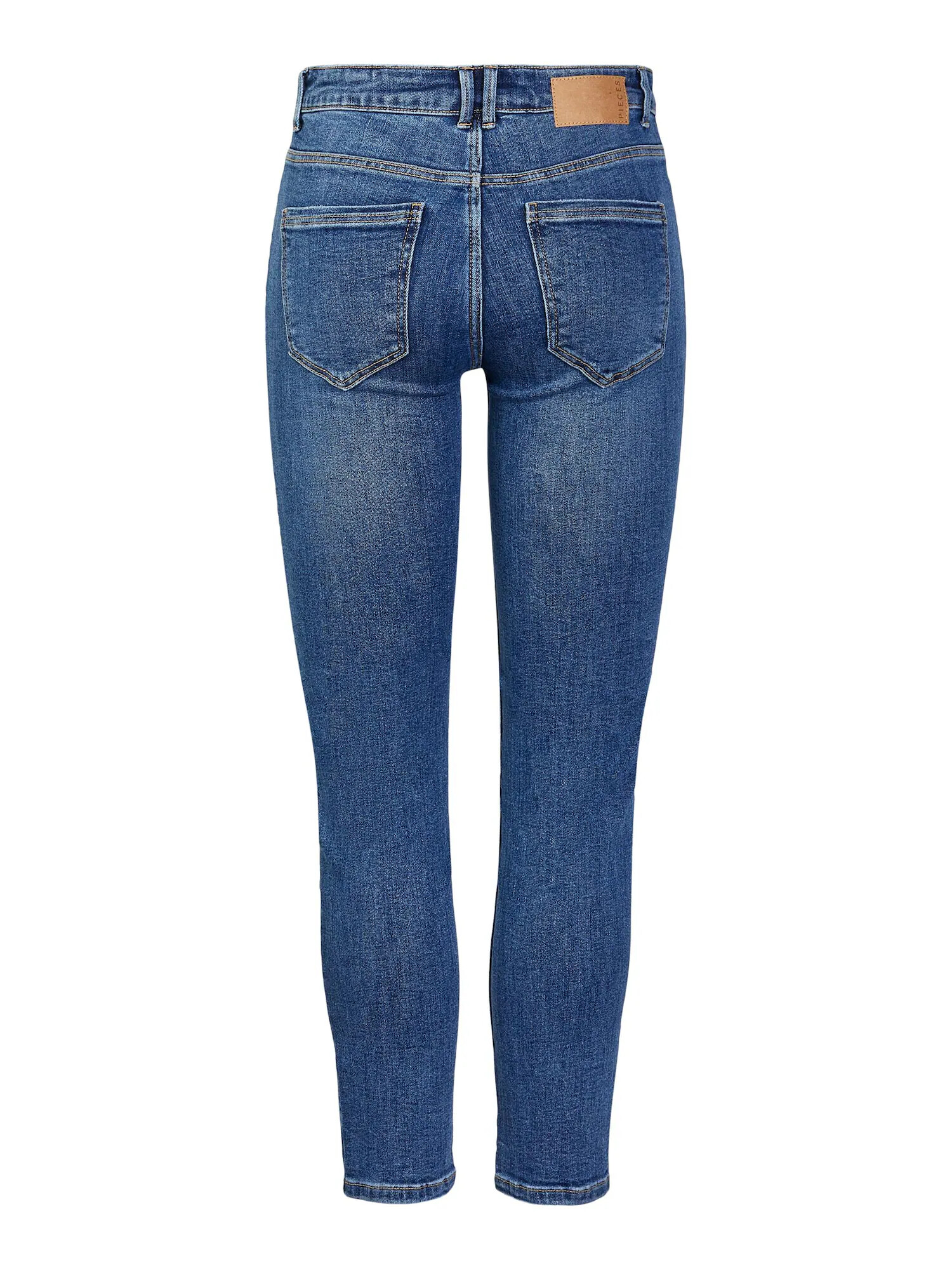 PIECES Jeans 'LILI' albastru denim / maro - Pled.ro