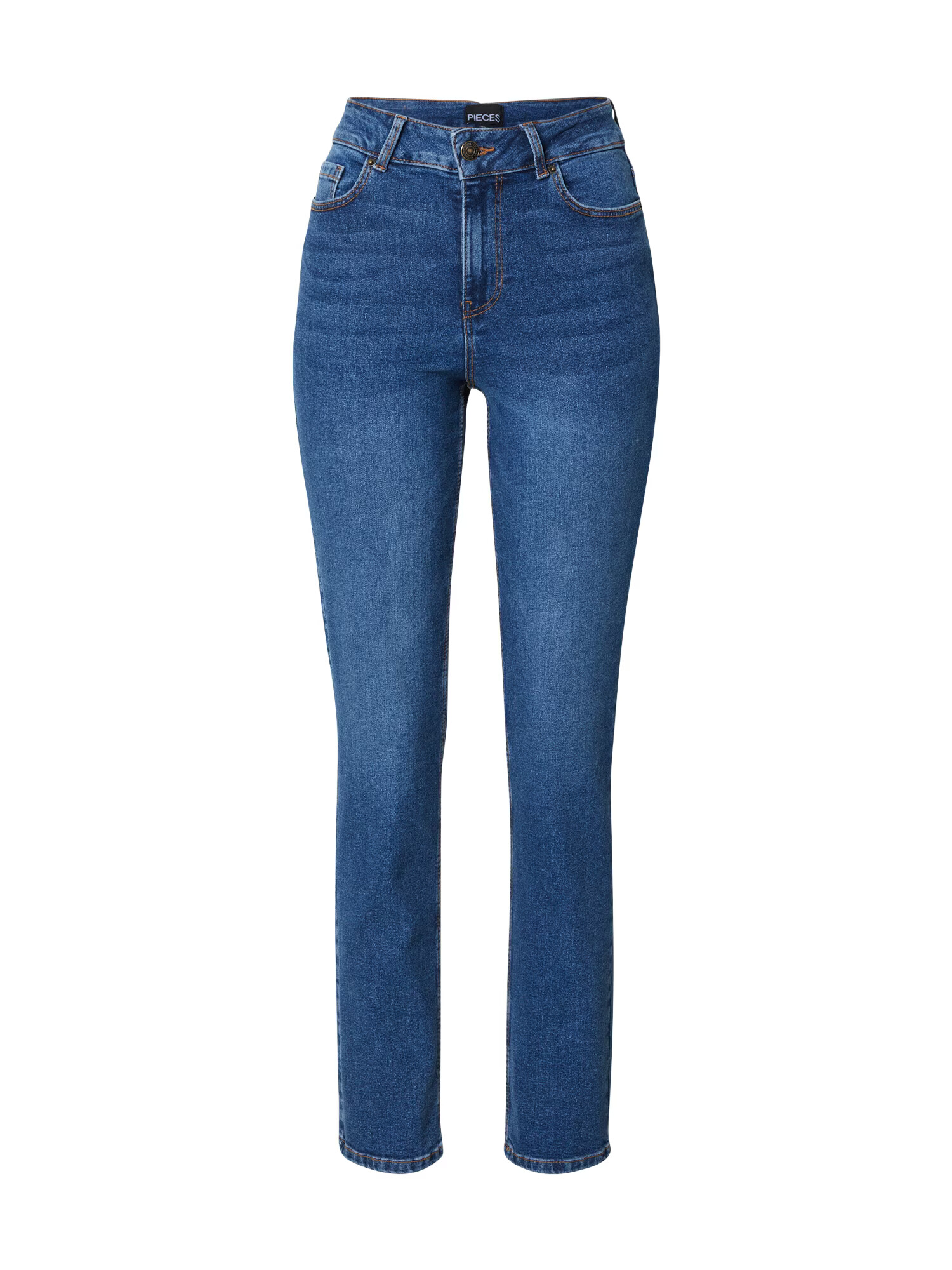 PIECES Jeans 'Luna' albastru denim - Pled.ro