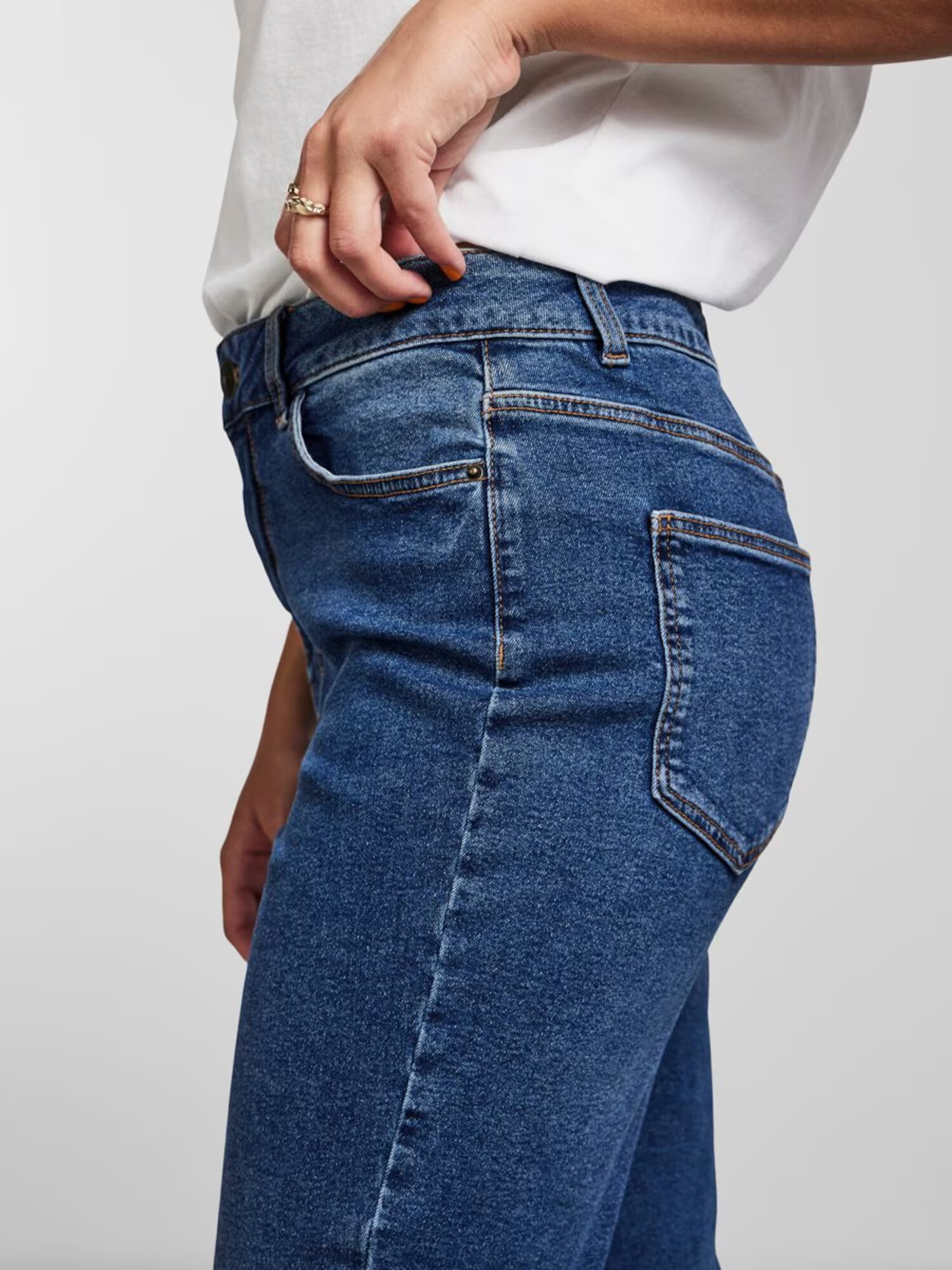 PIECES Jeans 'Luna' albastru denim - Pled.ro