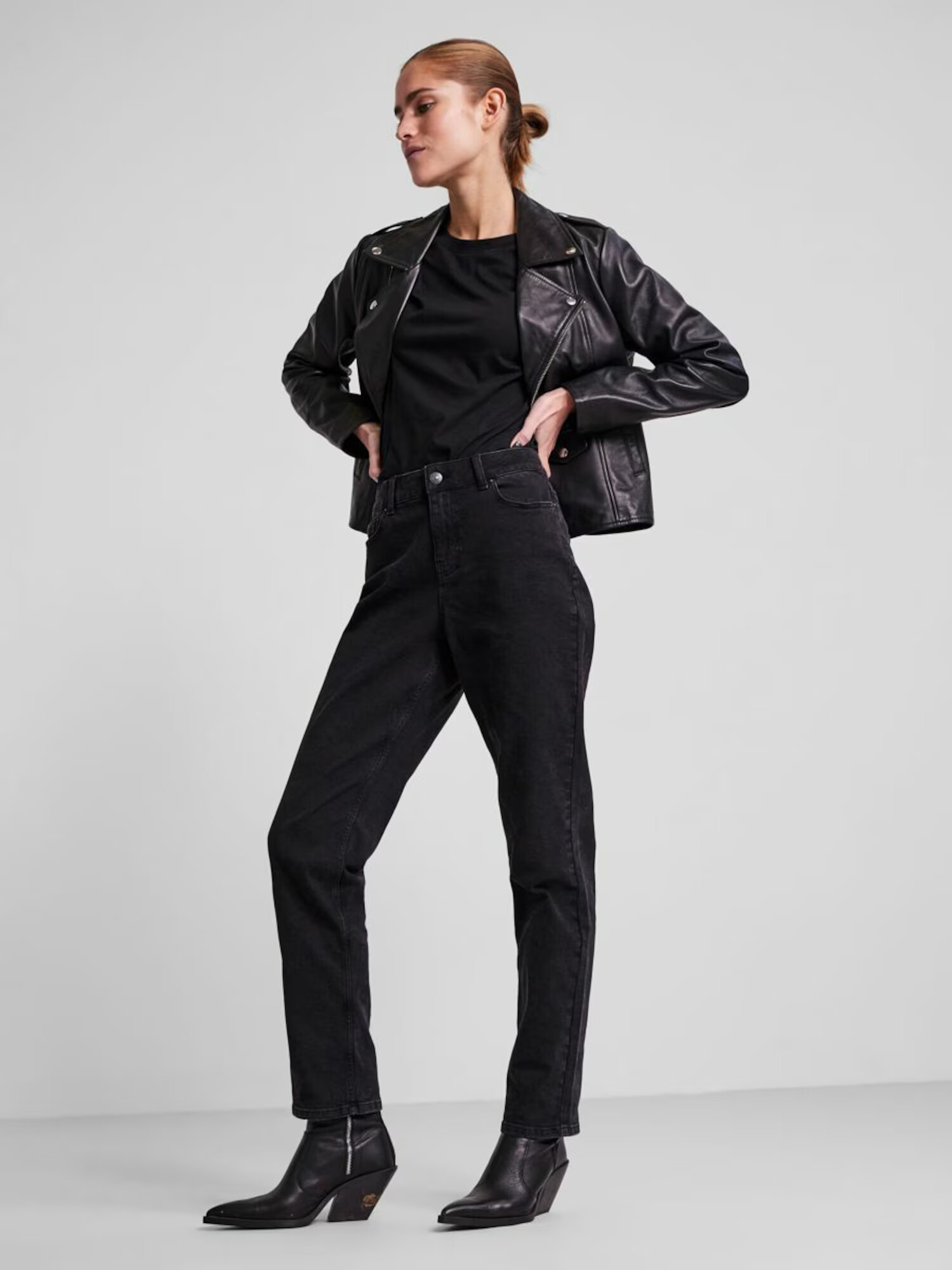 PIECES Jeans 'Luna' negru denim - Pled.ro