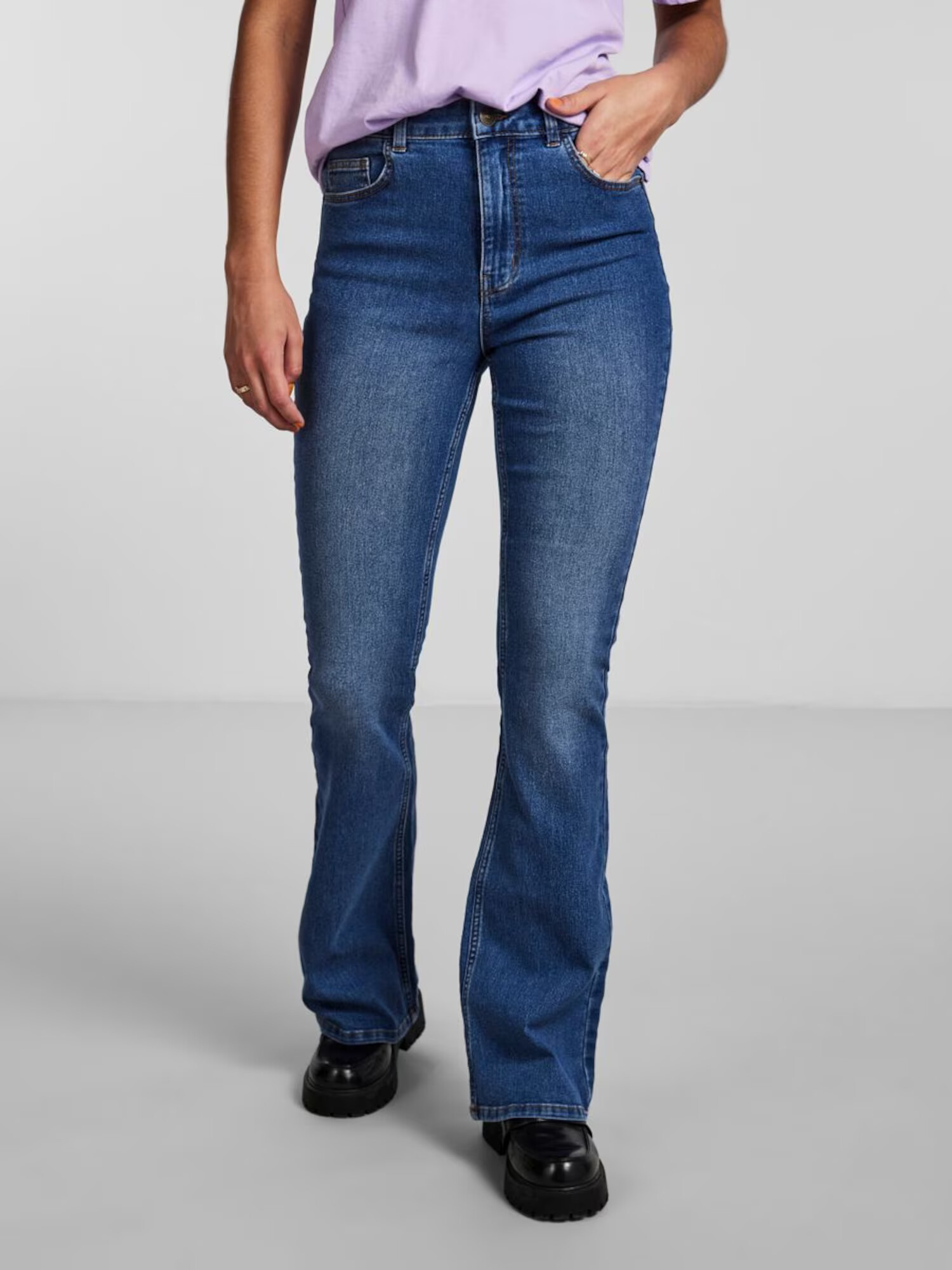 PIECES Jeans 'Peggy' albastru denim - Pled.ro