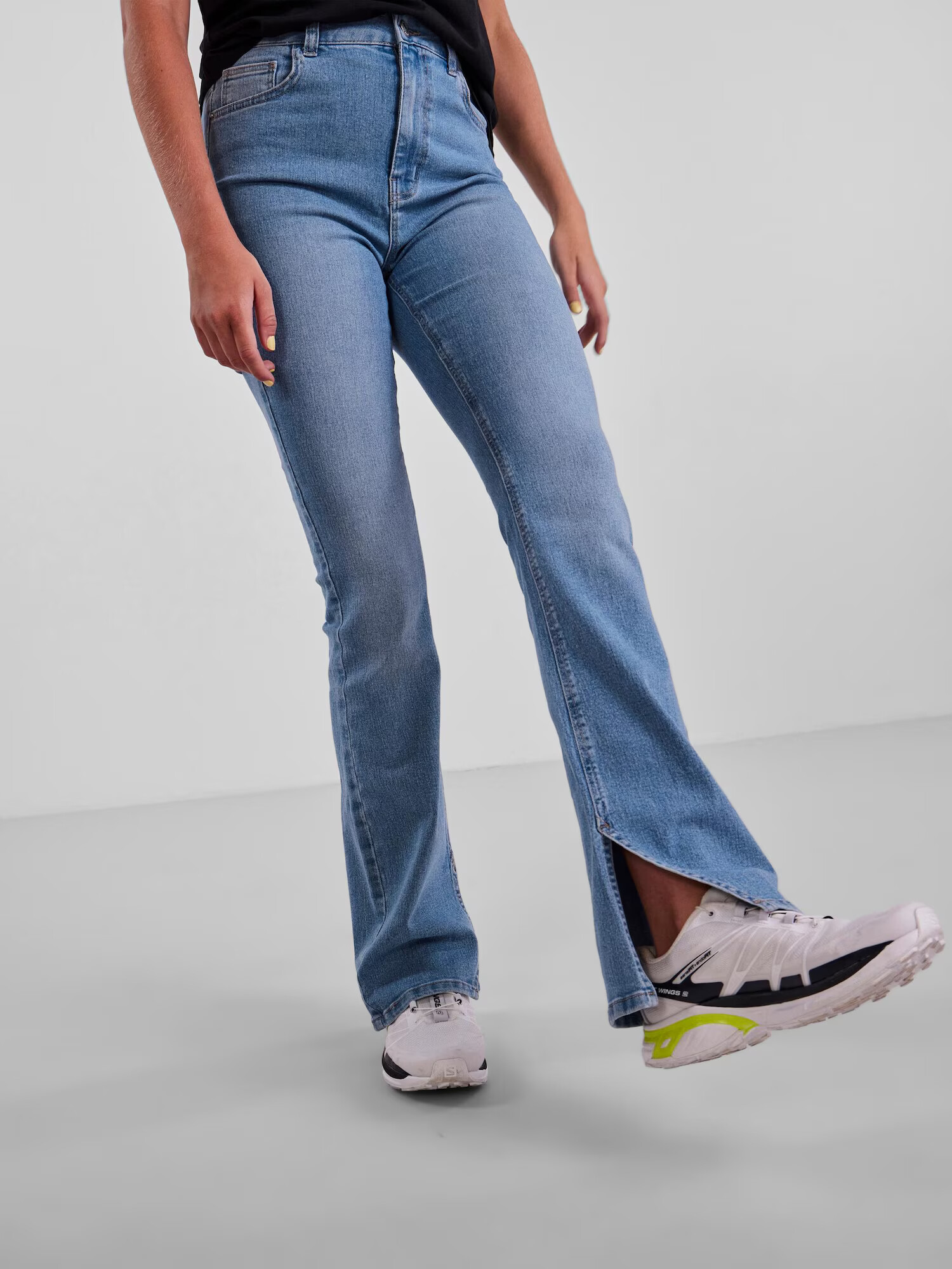 PIECES Jeans 'Peggy' albastru denim - Pled.ro