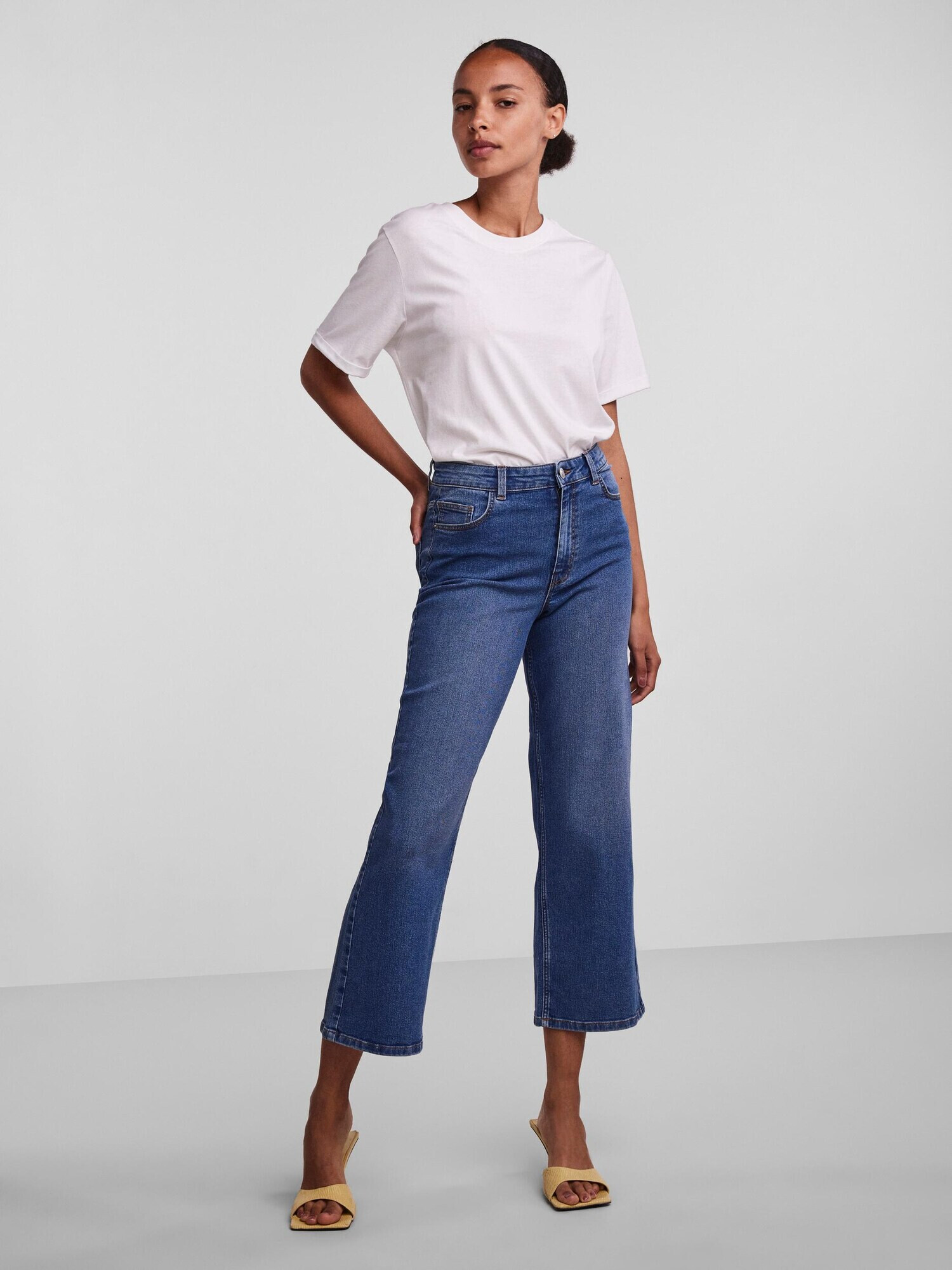 PIECES Jeans 'Peggy' albastru denim - Pled.ro