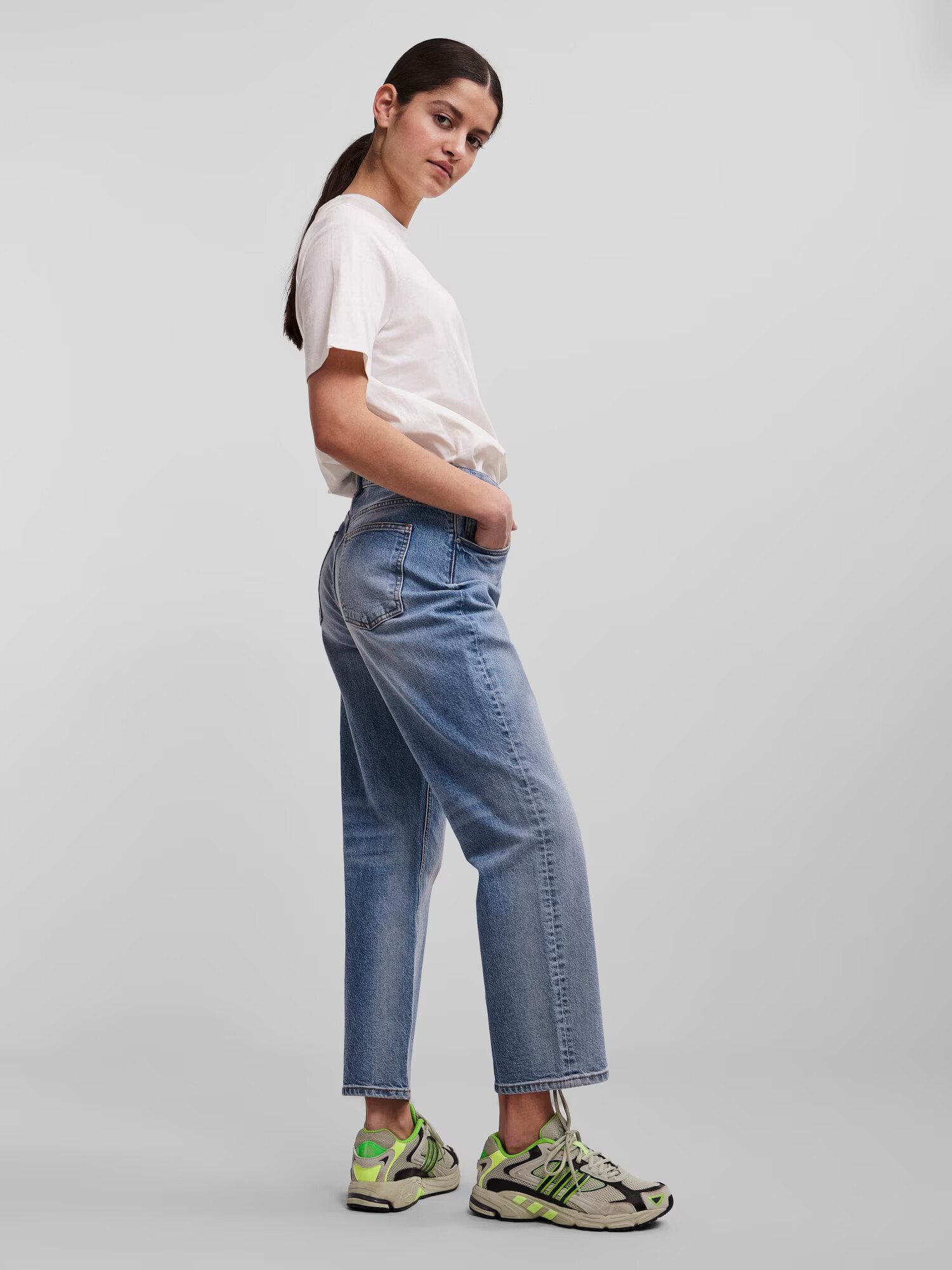 PIECES Jeans 'Tia' albastru denim - Pled.ro