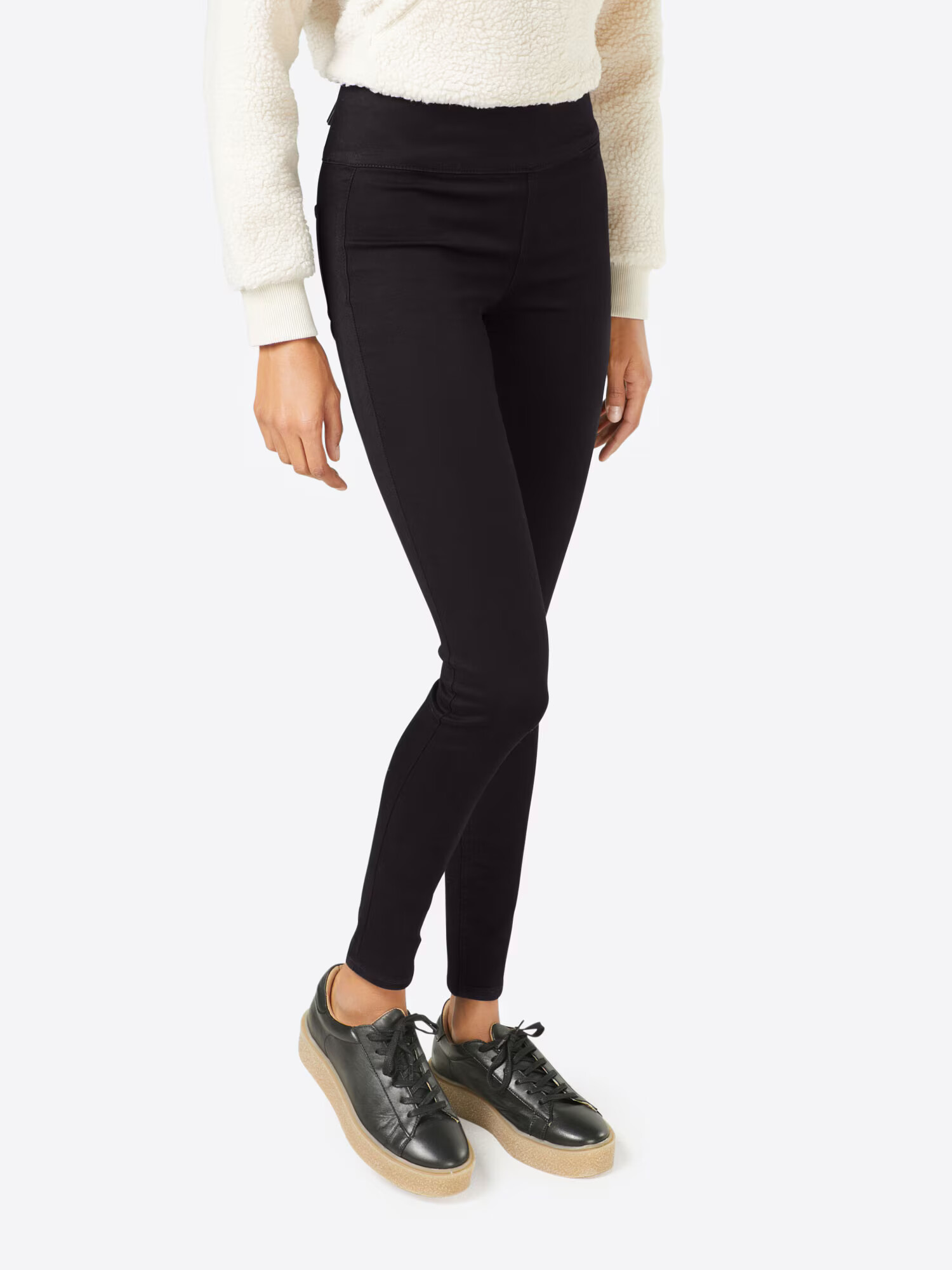 PIECES Jeggings negru - Pled.ro