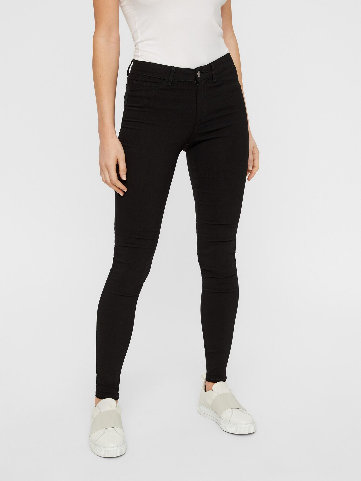 PIECES Jeggings negru - Pled.ro