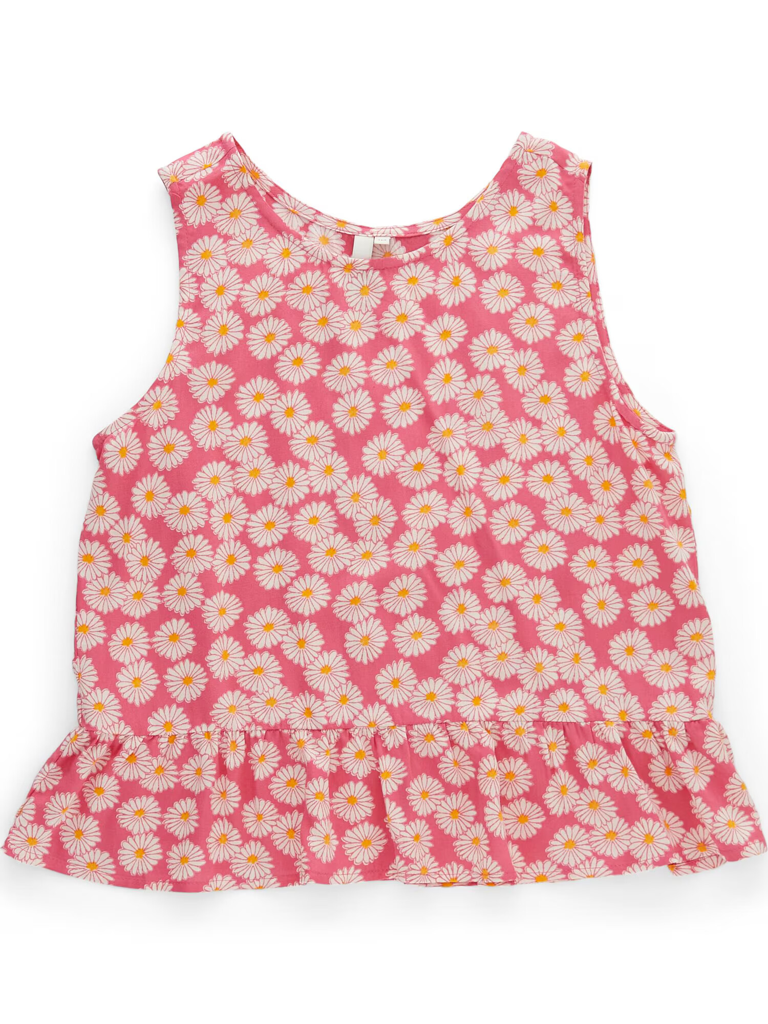 Pieces Kids Top 'Nya' galben / roz / alb - Pled.ro