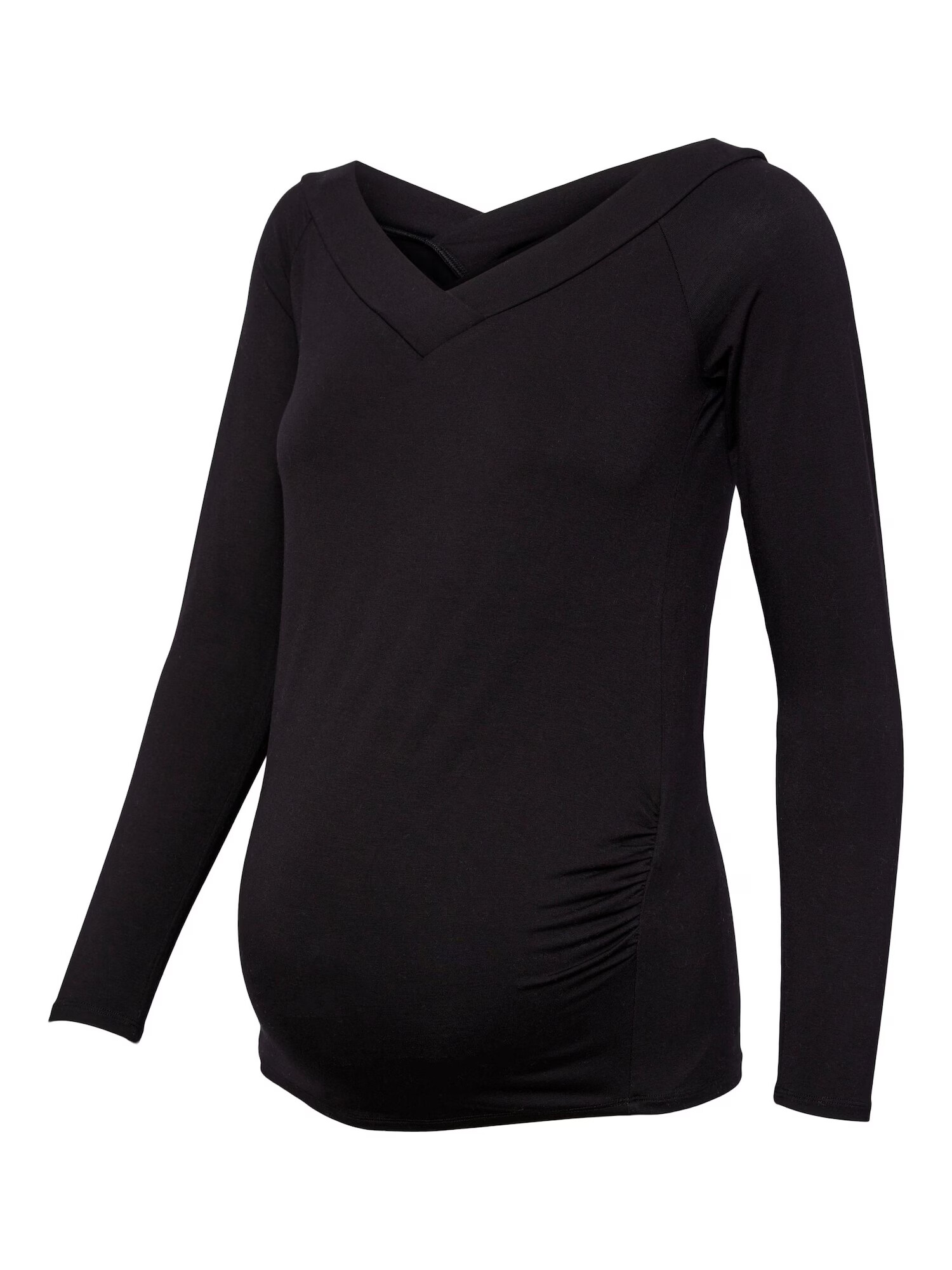 Pieces Maternity Tricou negru - Pled.ro