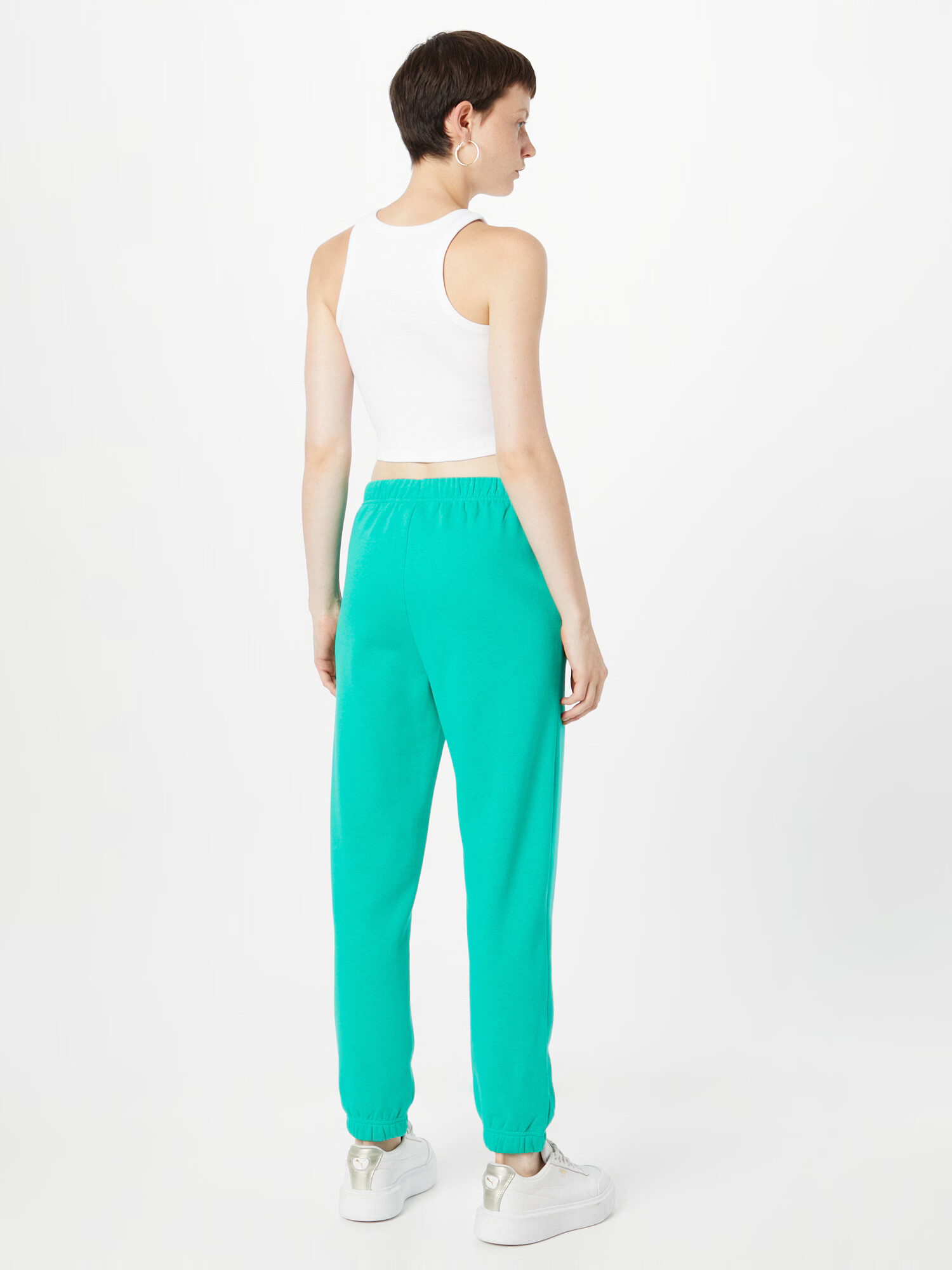 PIECES Pantaloni 'Chilli' albastru aqua - Pled.ro