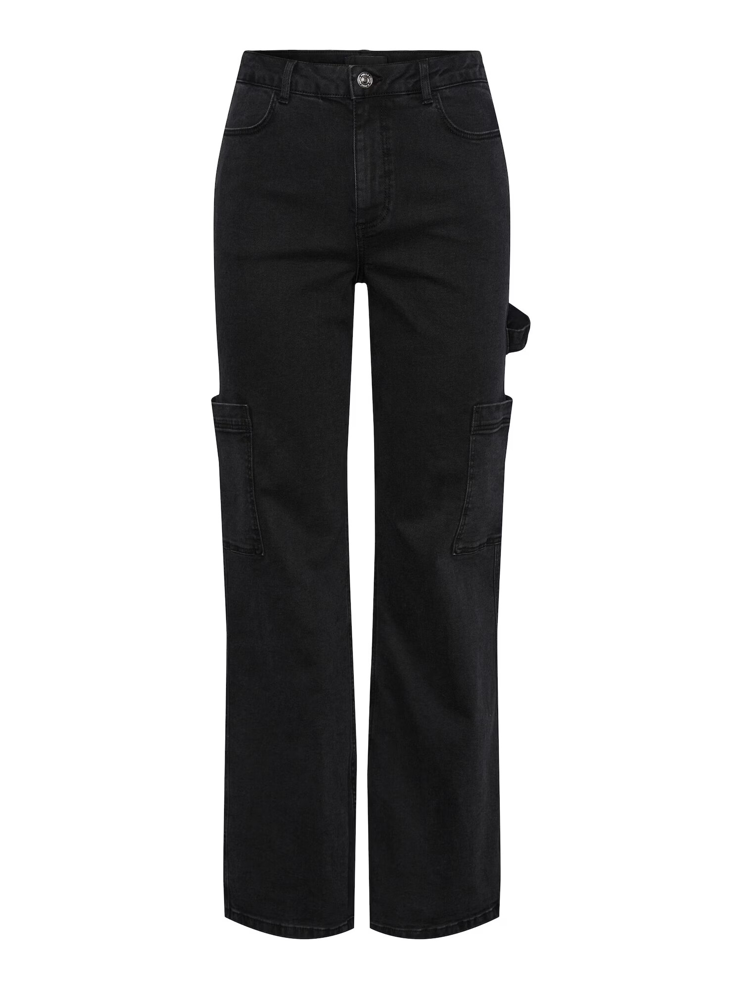 PIECES Pantaloni eleganți 'JOELLA' negru denim - Pled.ro