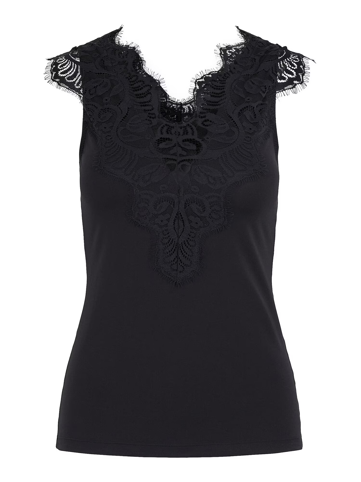 Pieces Petite Top 'Ilu' negru - Pled.ro