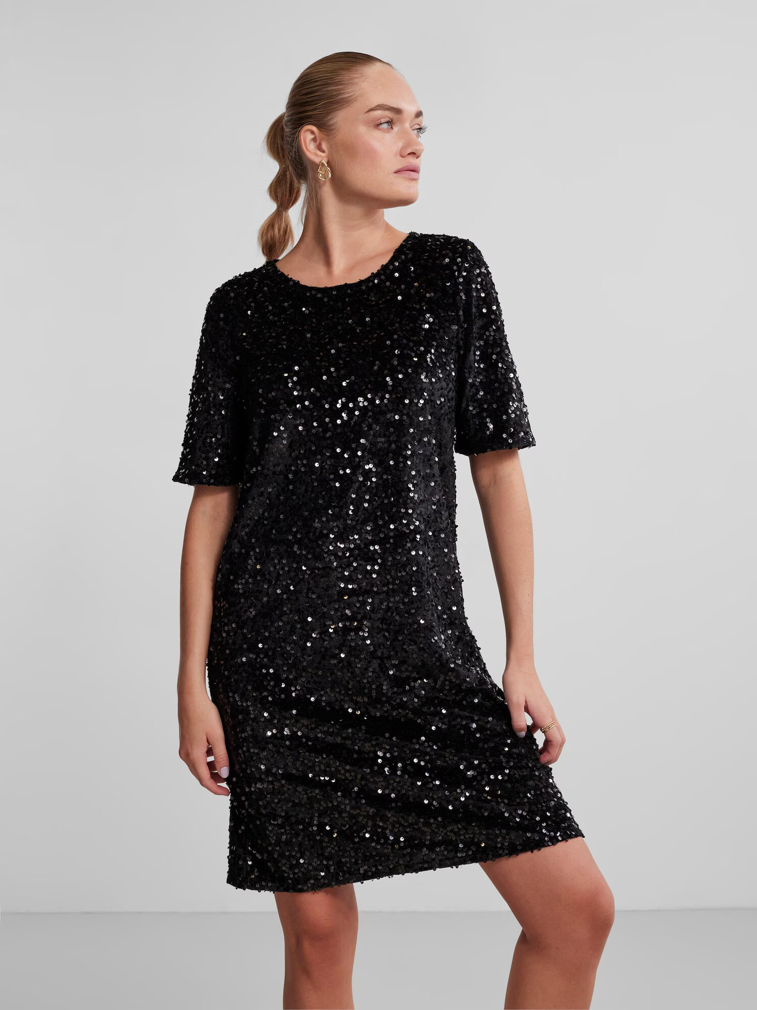 PIECES Rochie de cocktail 'KAM' negru - Pled.ro