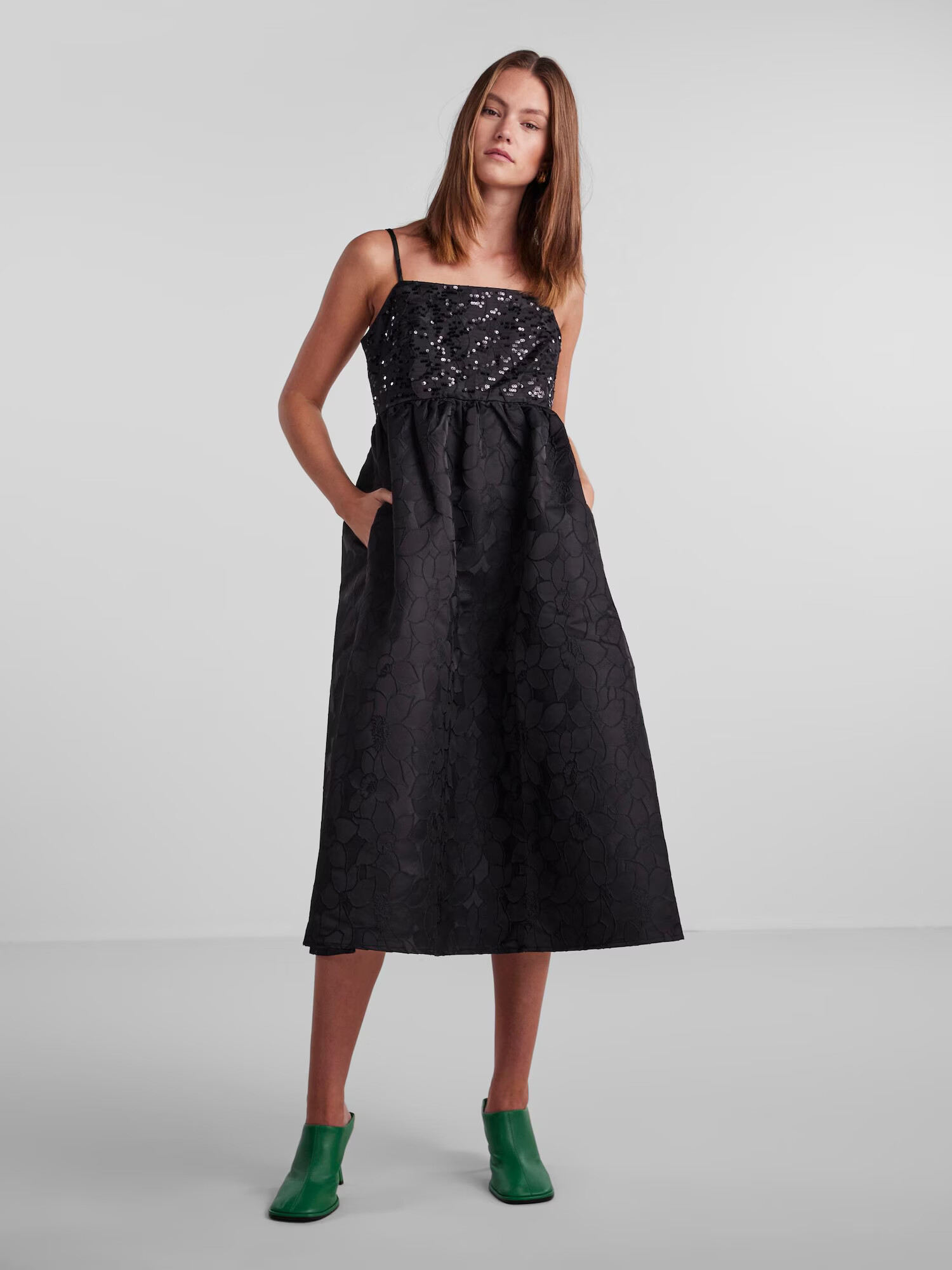 PIECES Rochie 'MAGGY' negru - Pled.ro