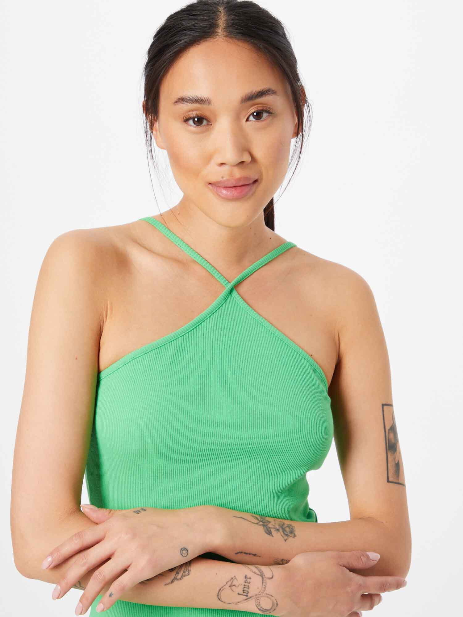 PIECES Rochie 'Malia' verde deschis - Pled.ro