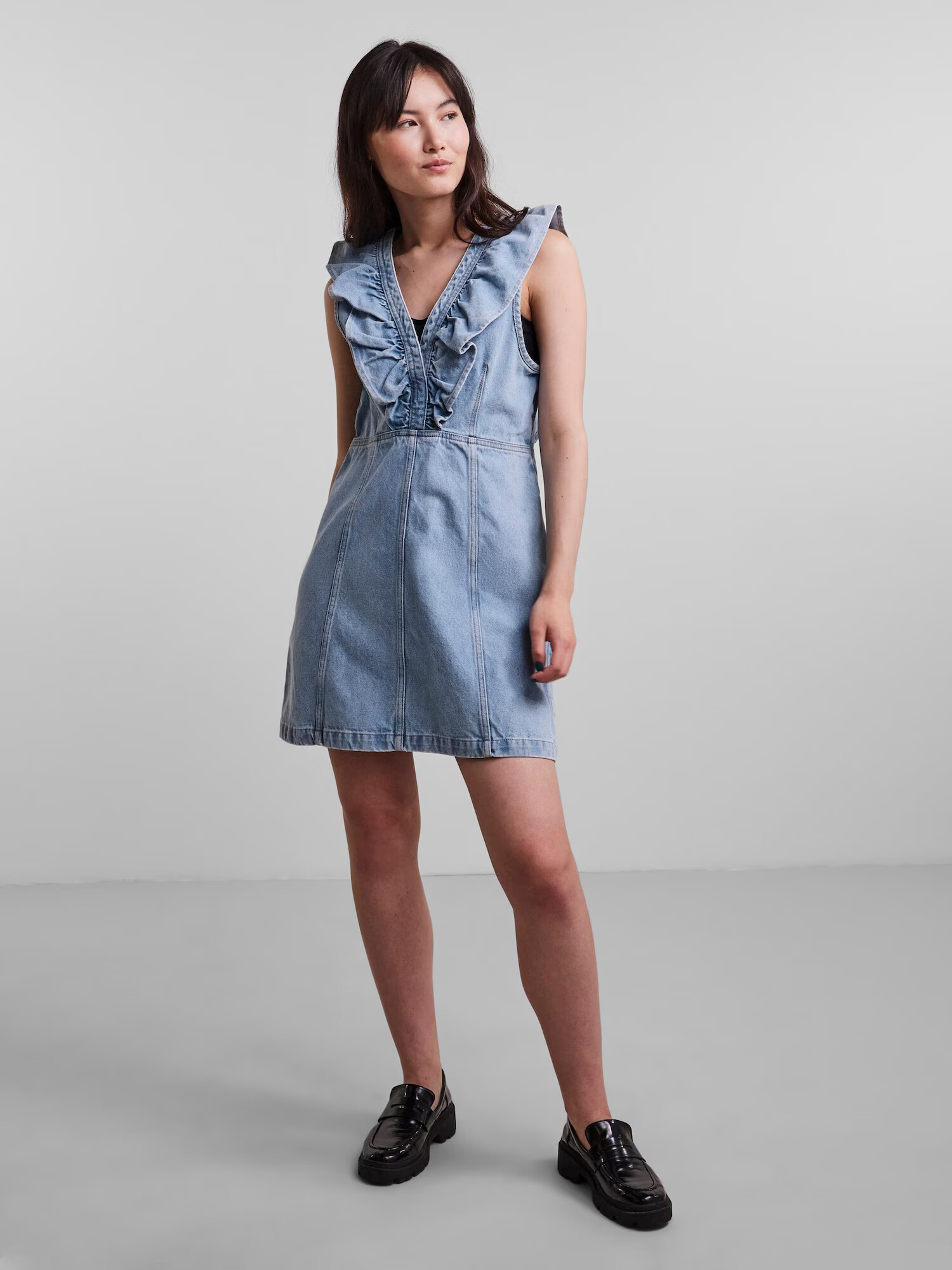 PIECES Rochie 'NAMIR' albastru denim - Pled.ro