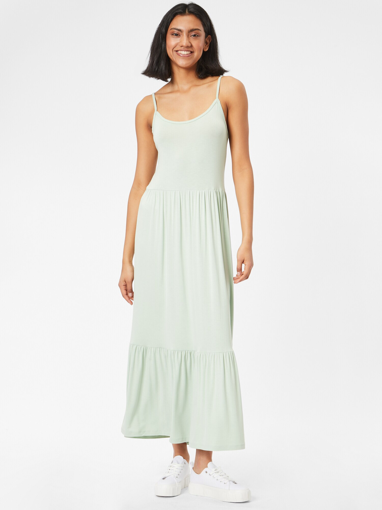 PIECES Rochie 'Osine' verde pastel - Pled.ro