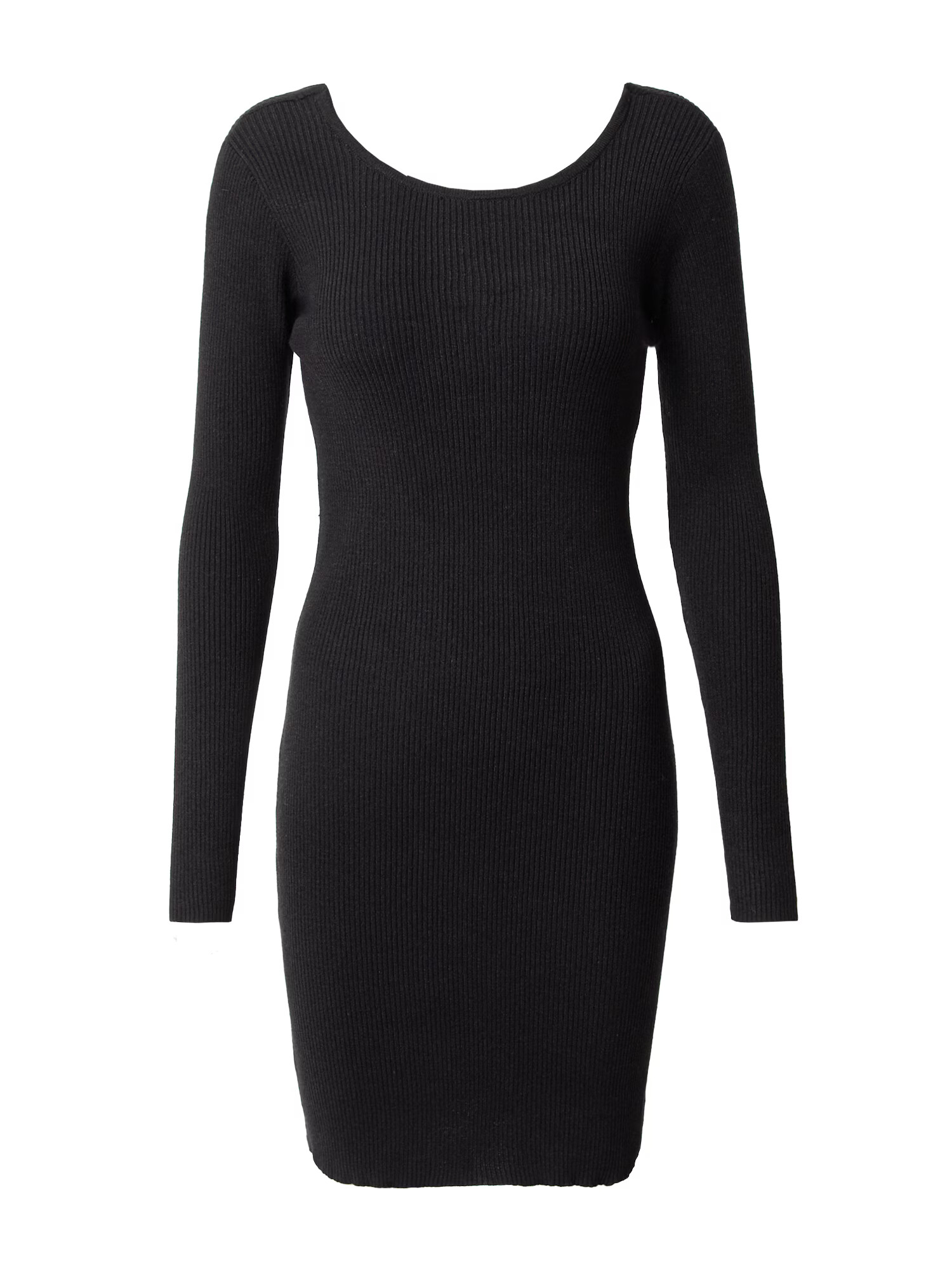 PIECES Rochie tricotat 'Nia' negru - Pled.ro