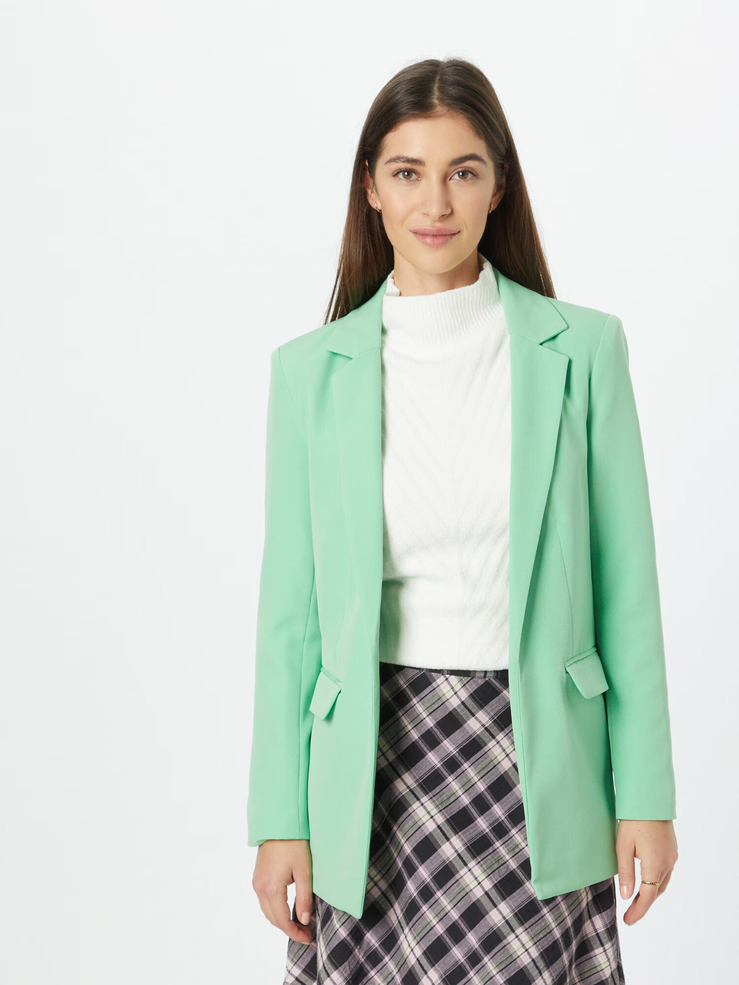 PIECES Sacou 'Bossy' verde - Pled.ro