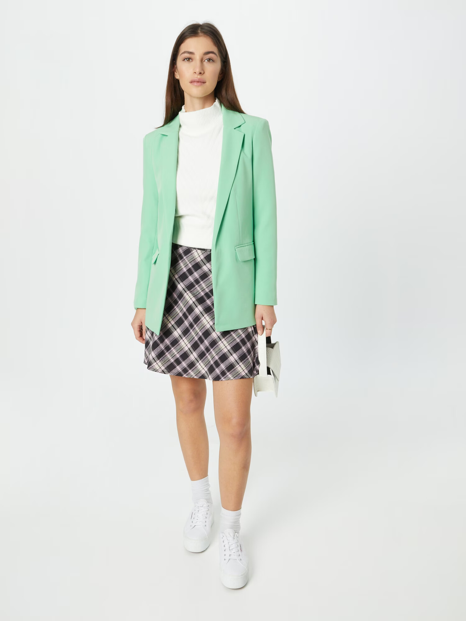 PIECES Sacou 'Bossy' verde - Pled.ro