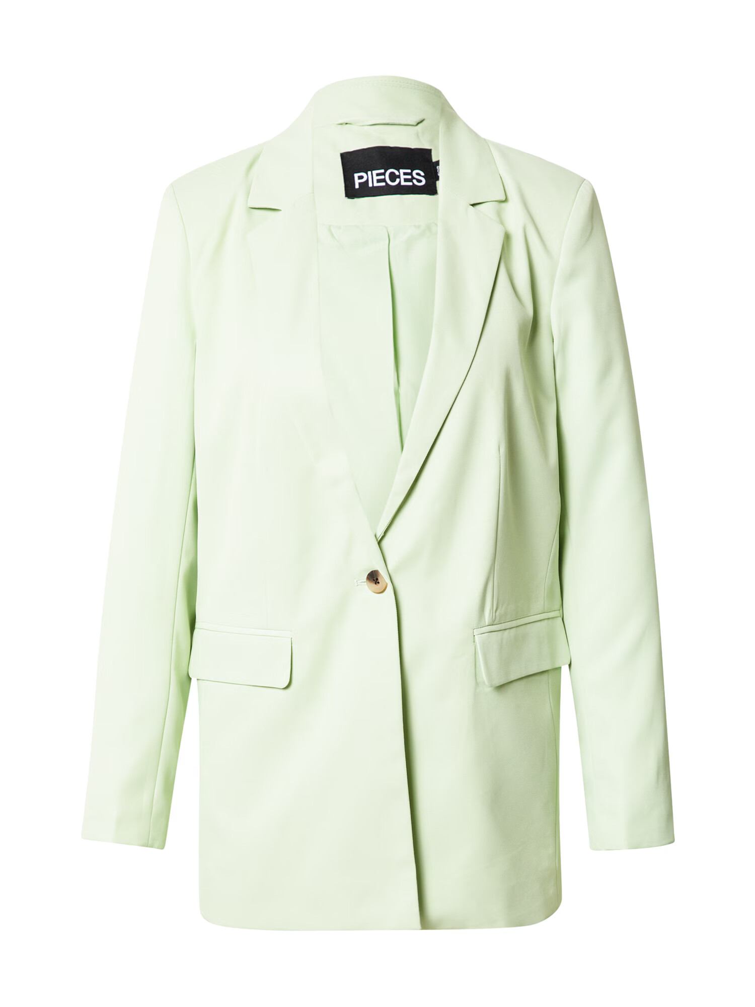 PIECES Sacou 'Dustin' verde pastel - Pled.ro