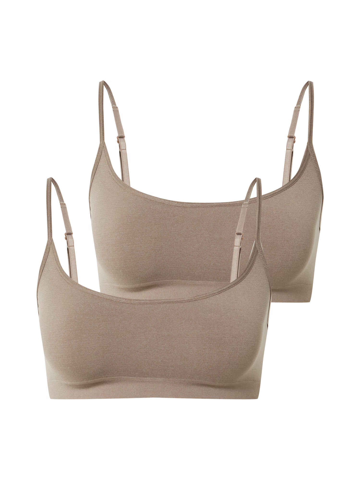 PIECES Sutien 'Symmi' gri taupe - Pled.ro