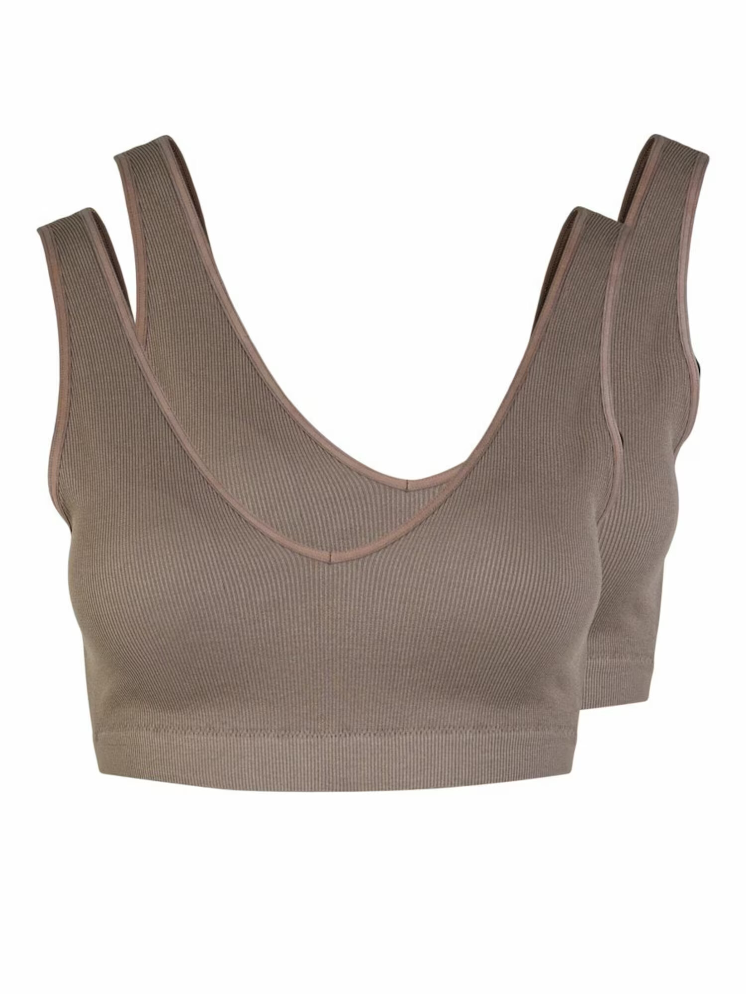 PIECES Sutien 'Symmi' gri taupe - Pled.ro