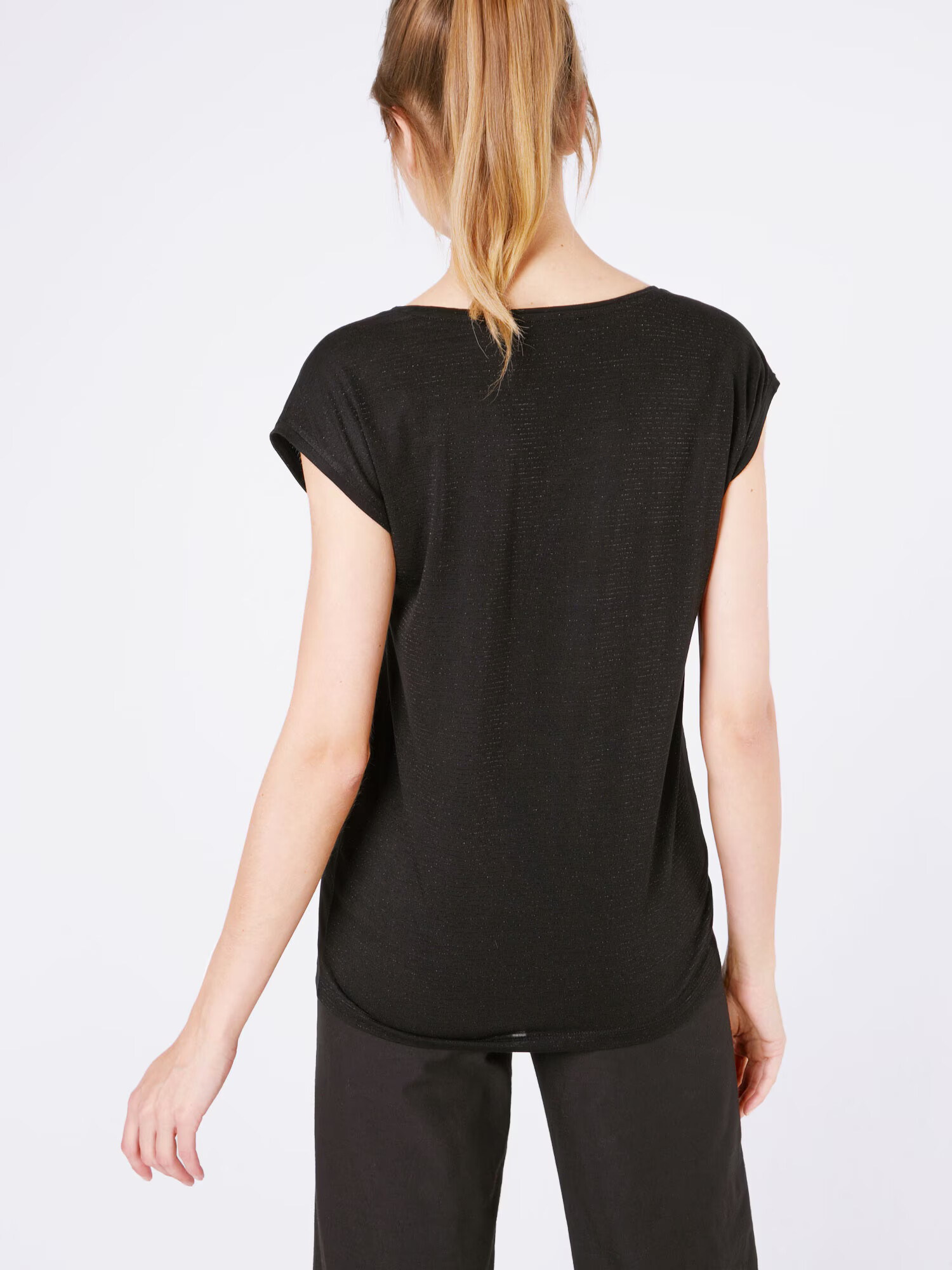 PIECES Tricou 'Billo' negru - Pled.ro