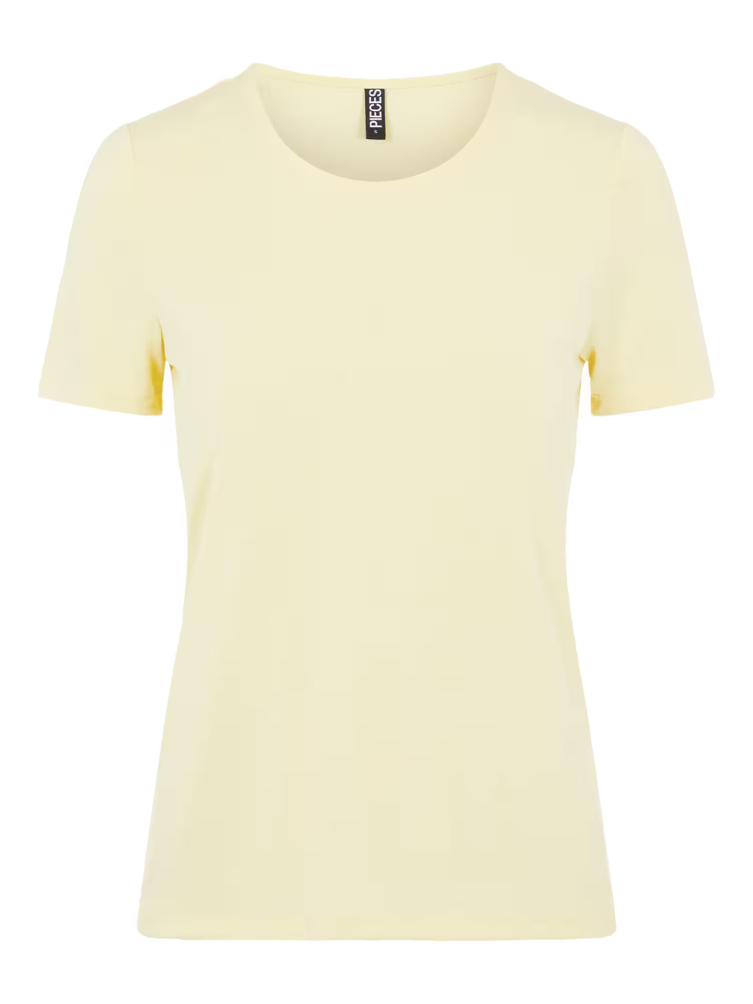 PIECES Tricou 'Kamala' galben pastel - Pled.ro