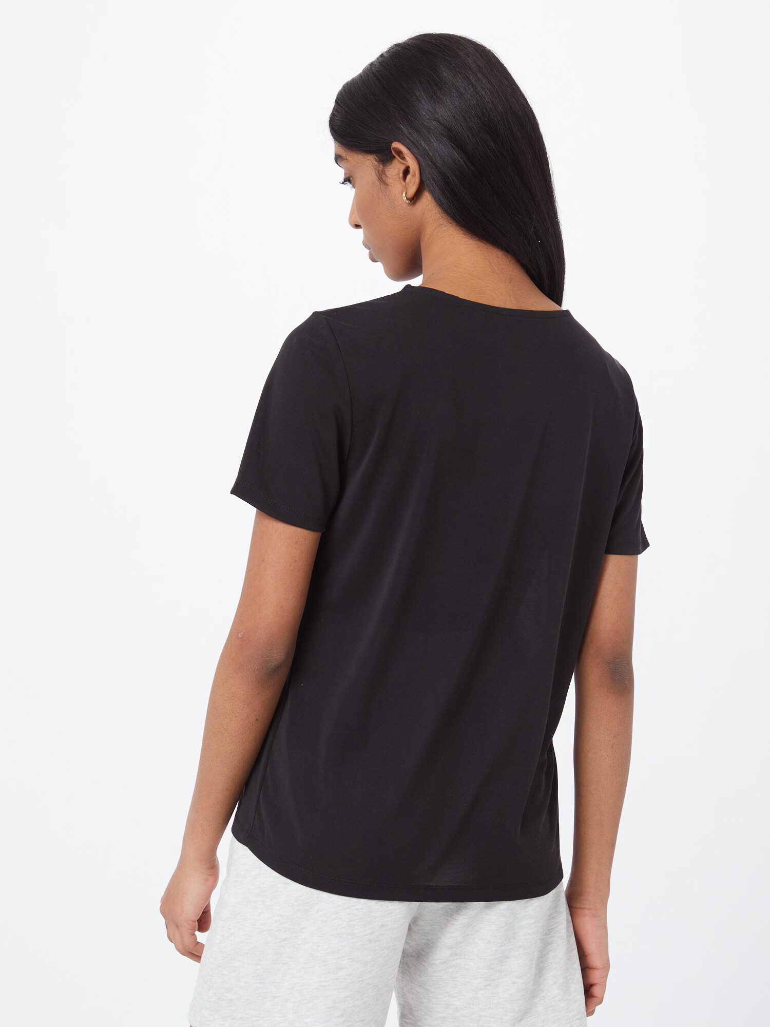 PIECES Tricou 'Kamala' negru - Pled.ro