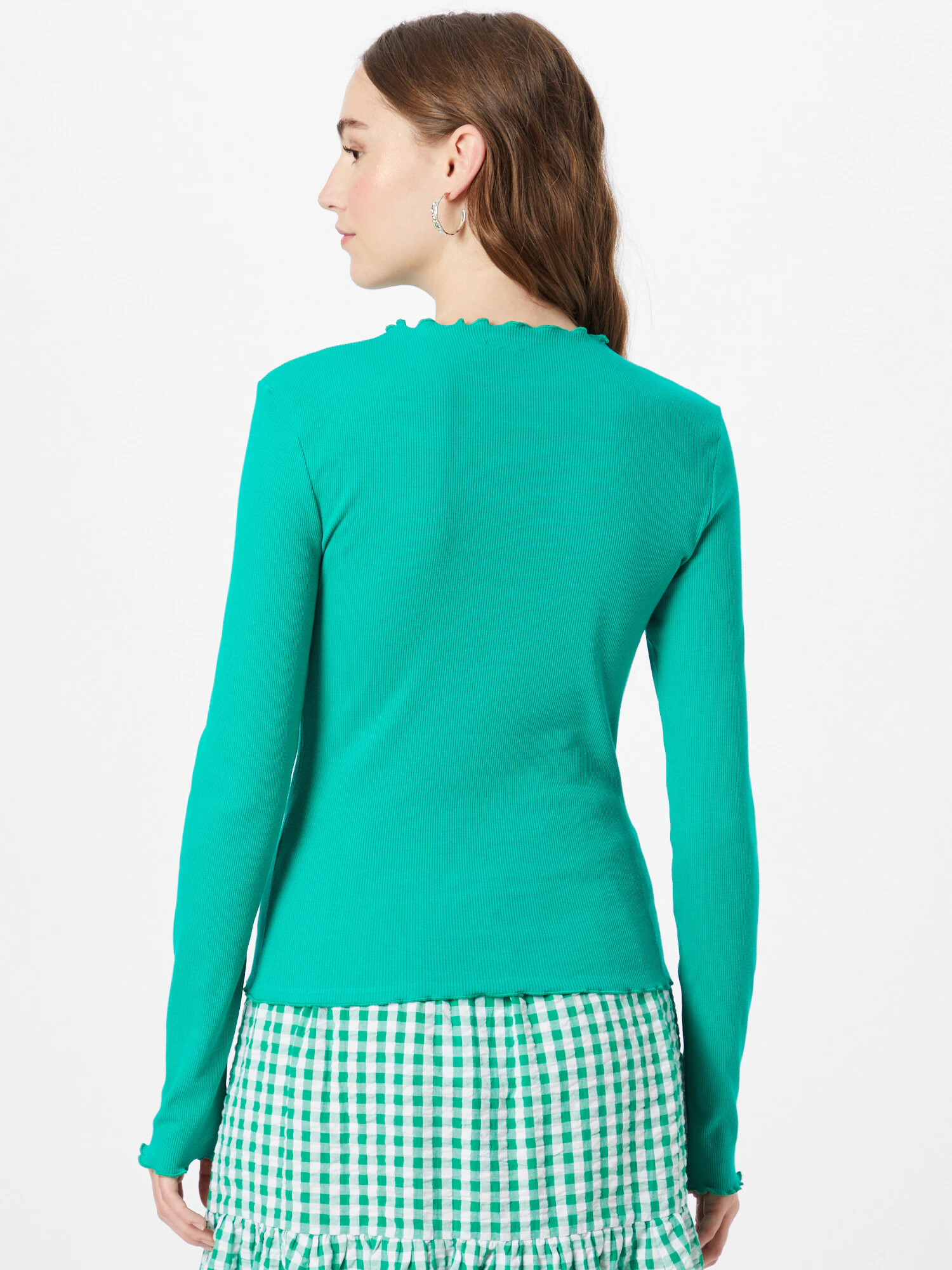 PIECES Tricou 'Milla' verde jad - Pled.ro