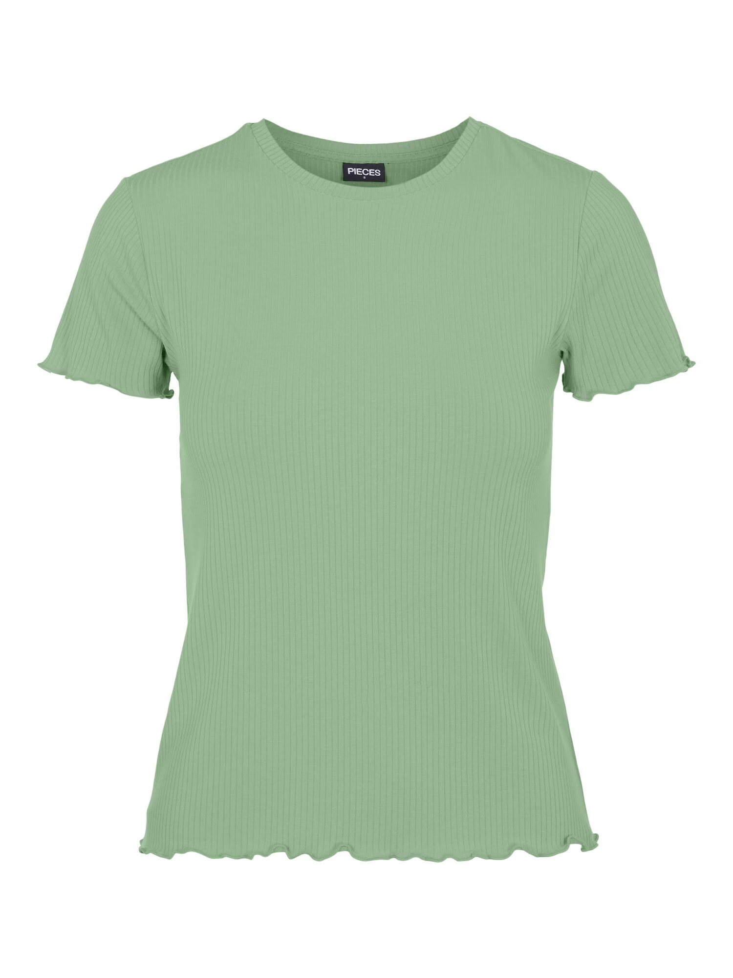 PIECES Tricou 'NICCA' verde măr - Pled.ro