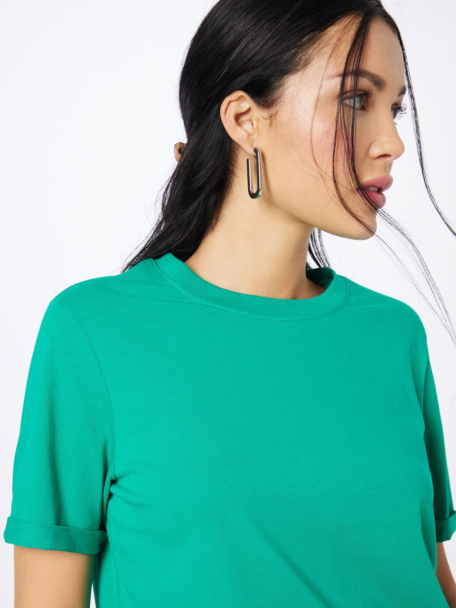 PIECES Tricou 'Ria' verde mentă - Pled.ro