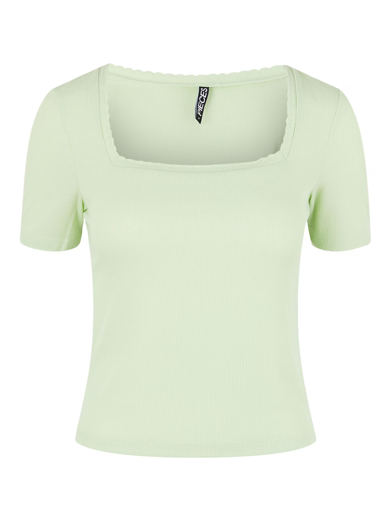 PIECES Tricou 'Val' verde / verde pastel - Pled.ro