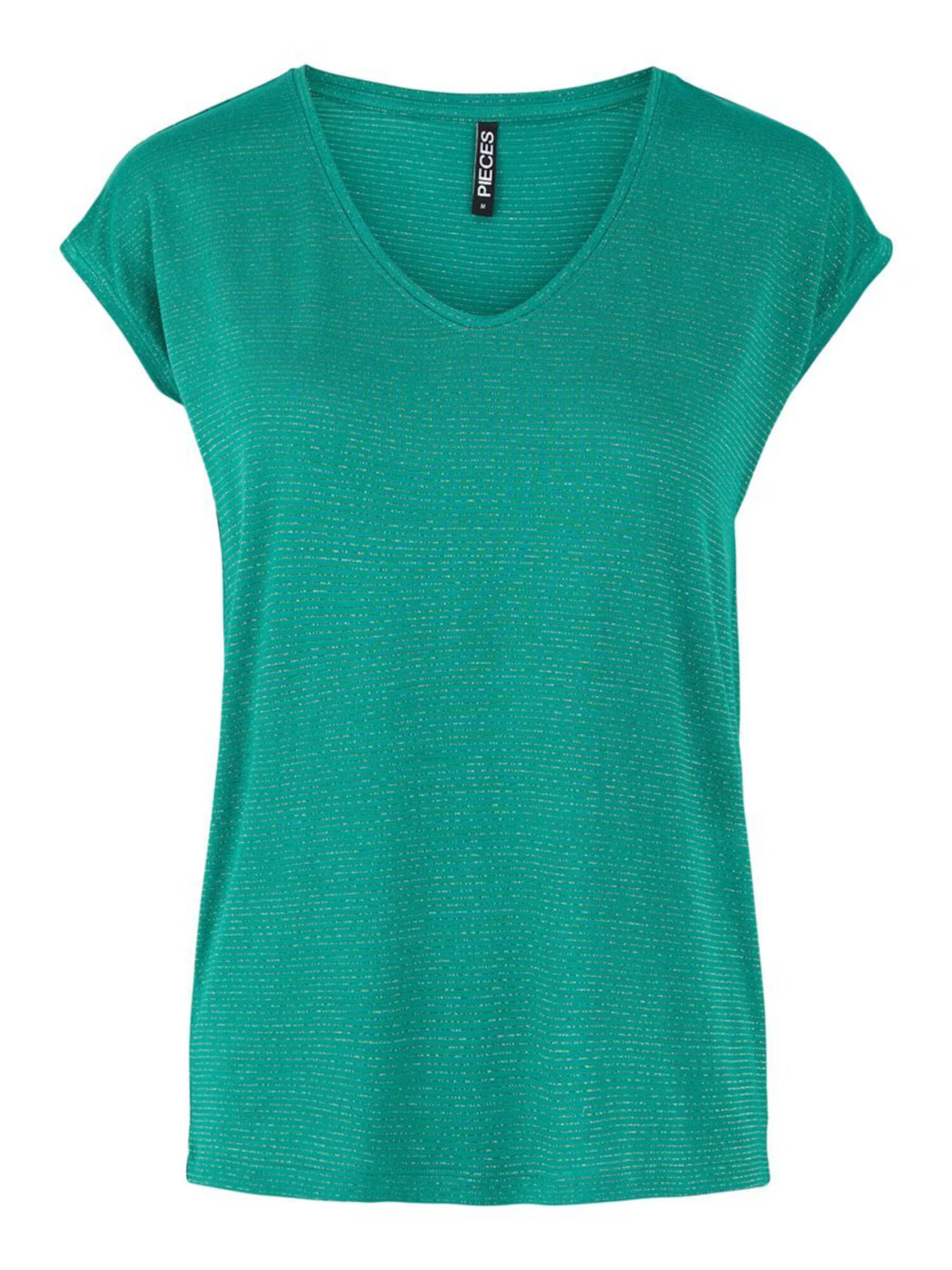 PIECES Tricou 'Billo' albastru / verde - Pled.ro