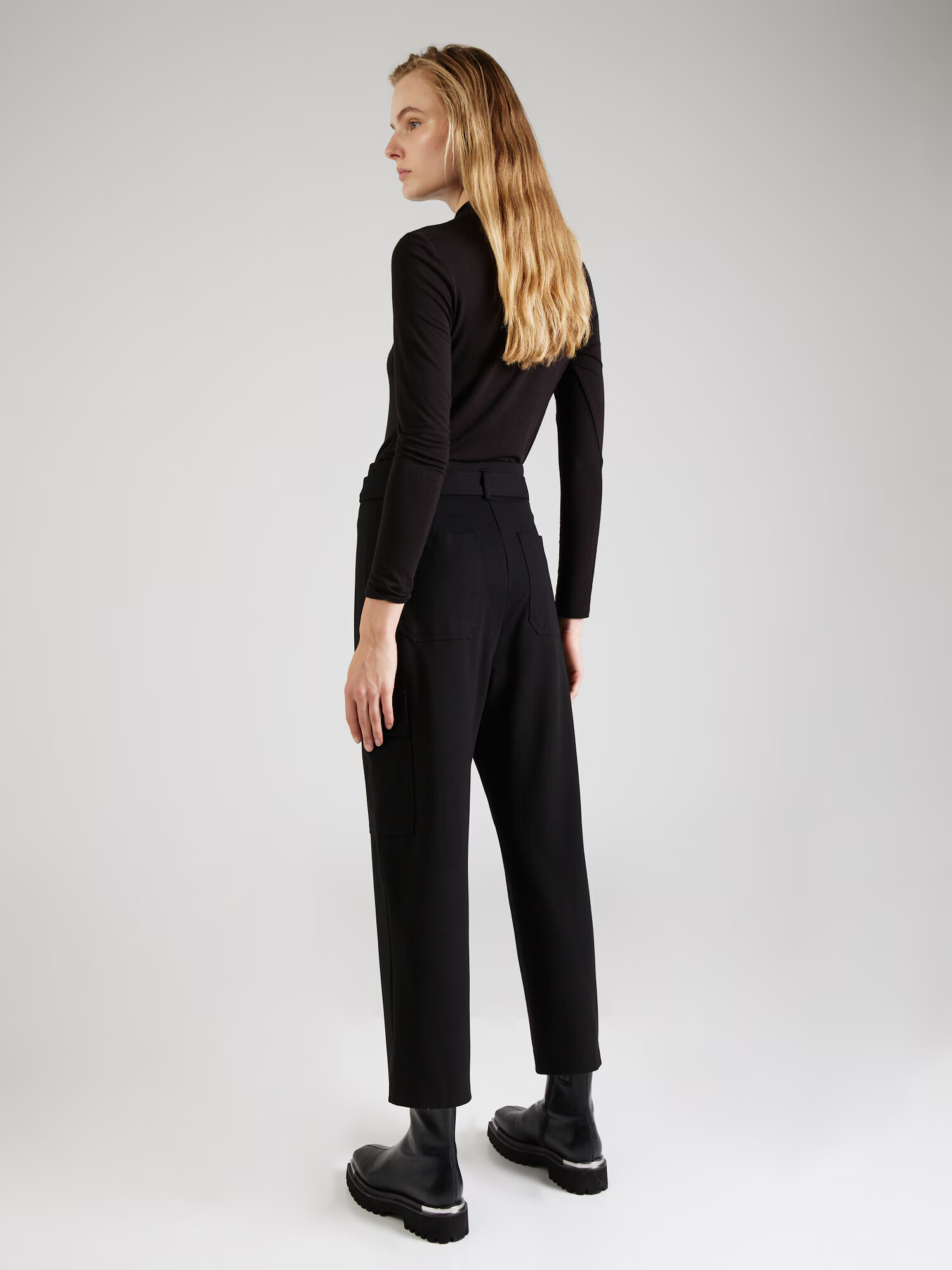 PINKO Pantaloni cu buzunare 'PERLITA' auriu / negru - Pled.ro