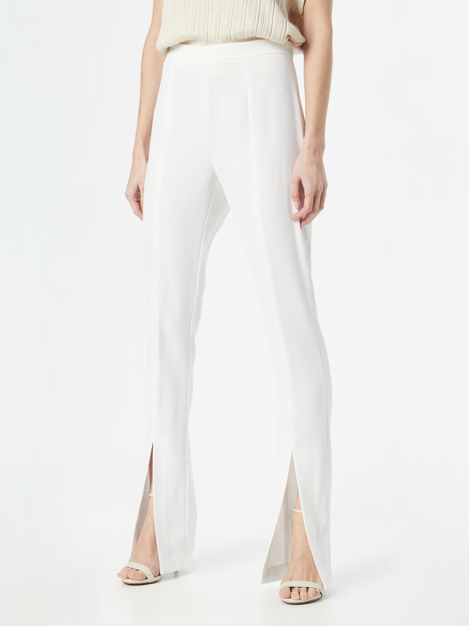 PINKO Pantaloni 'SARMIENTO' alb - Pled.ro