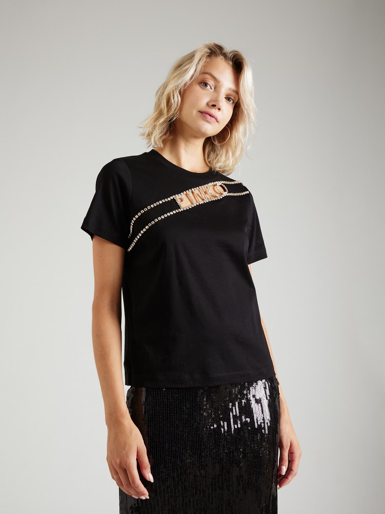 PINKO Tricou 'MIRAGGIO' negru - Pled.ro